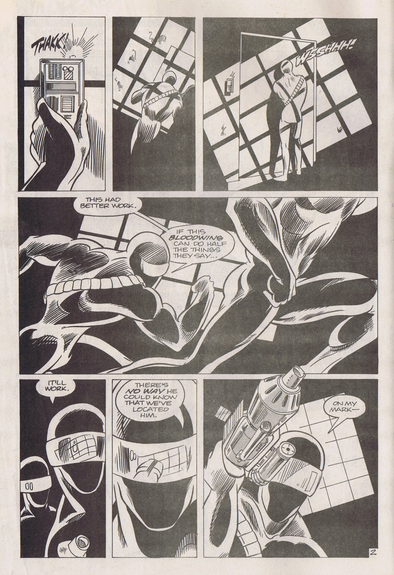 Read online Blood Wing comic -  Issue #2 - 4