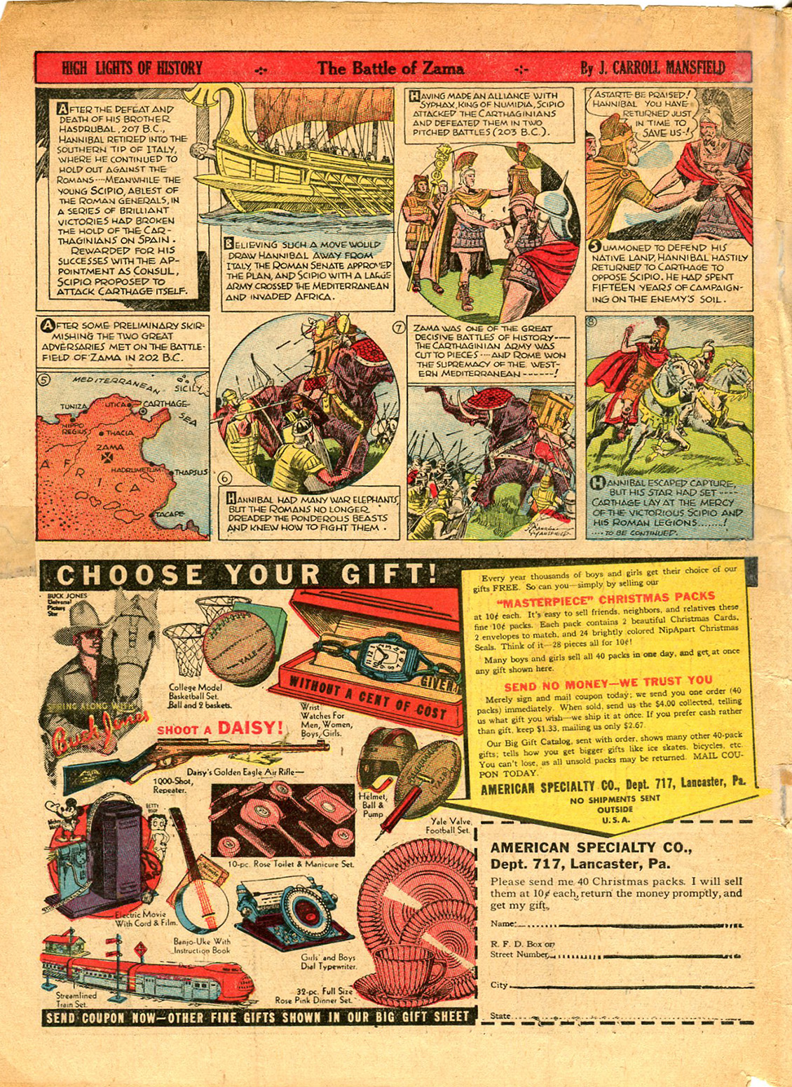 Read online Famous Funnies comic -  Issue #40 - 66