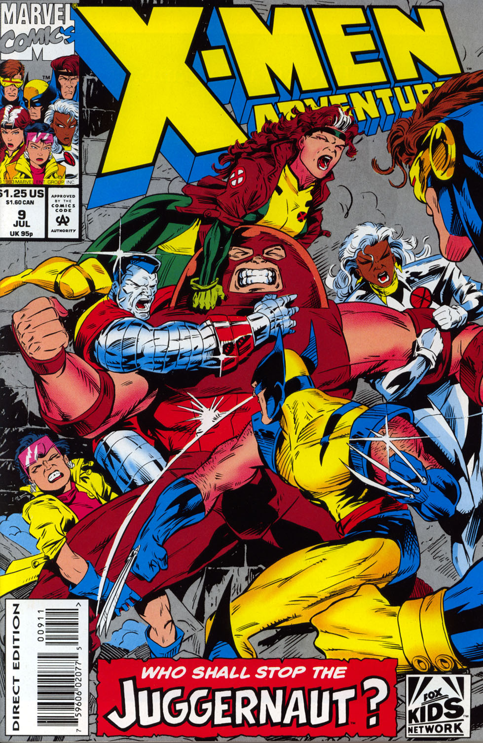 X-Men Adventures (1992) Issue #9 #9 - English 1