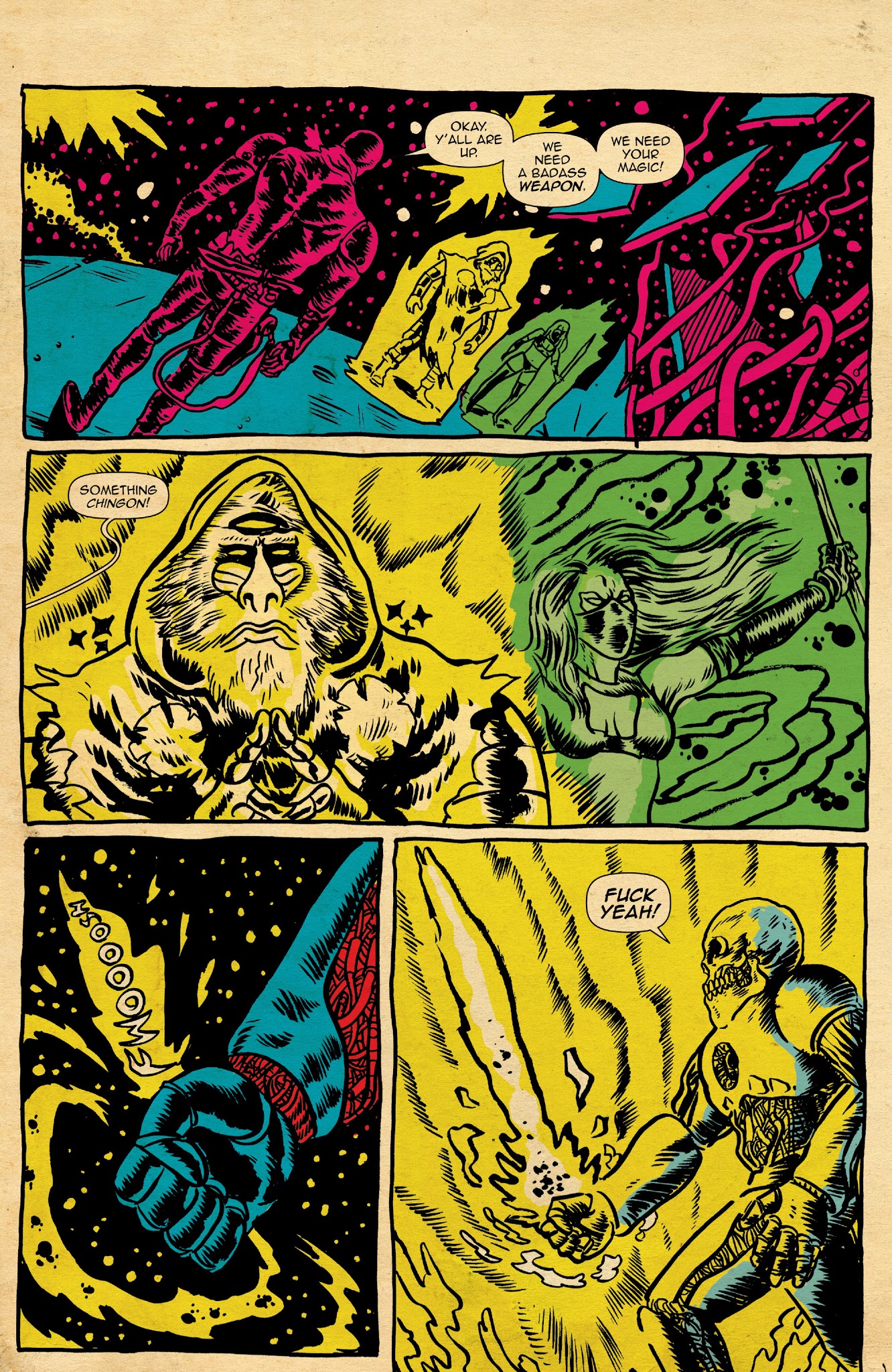 Read online Space Riders: Galaxy of Brutality comic -  Issue #4 - 8