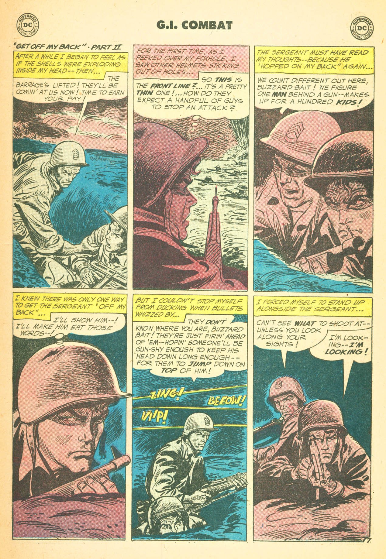 Read online G.I. Combat (1952) comic -  Issue #82 - 11
