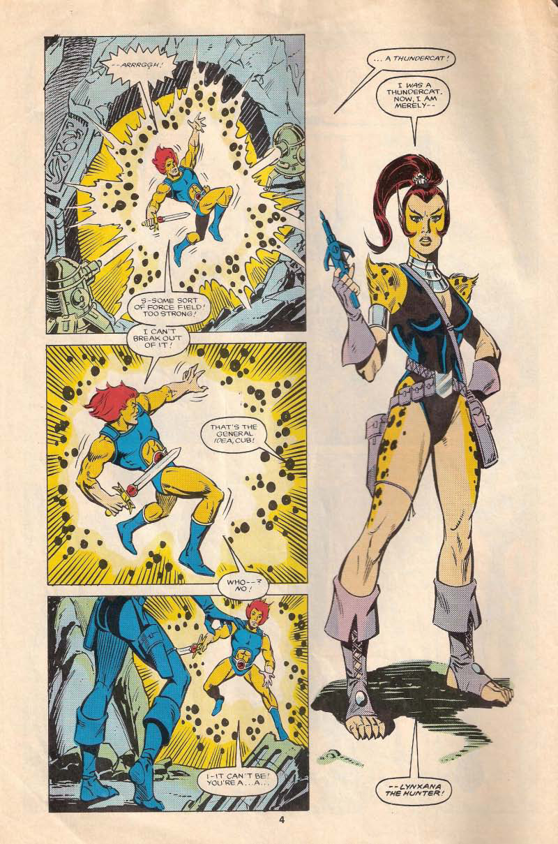 Read online ThunderCats (1987) comic -  Issue #4 - 4