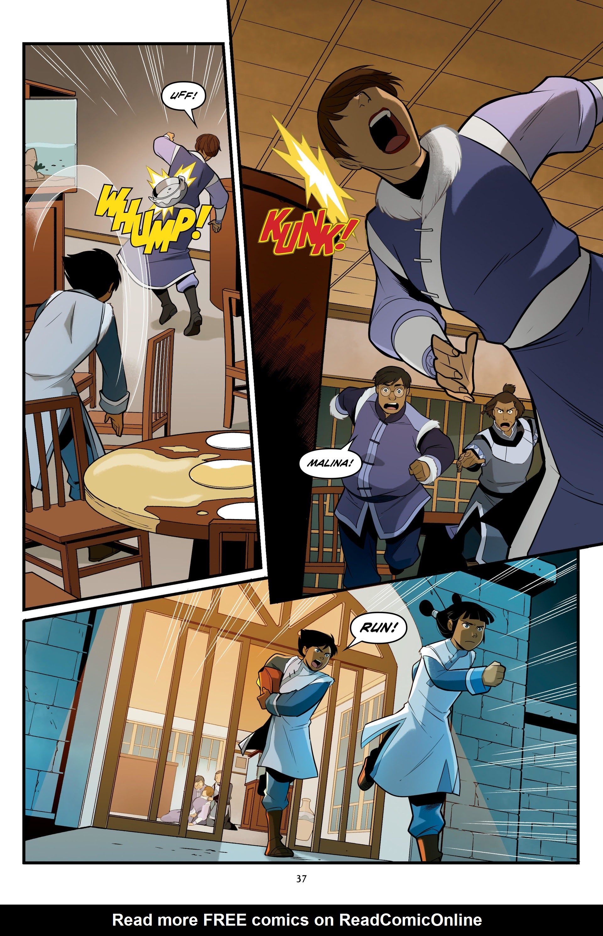 Read online Avatar: The Last Airbender--North and South Omnibus comic -  Issue # TPB (Part 1) - 37
