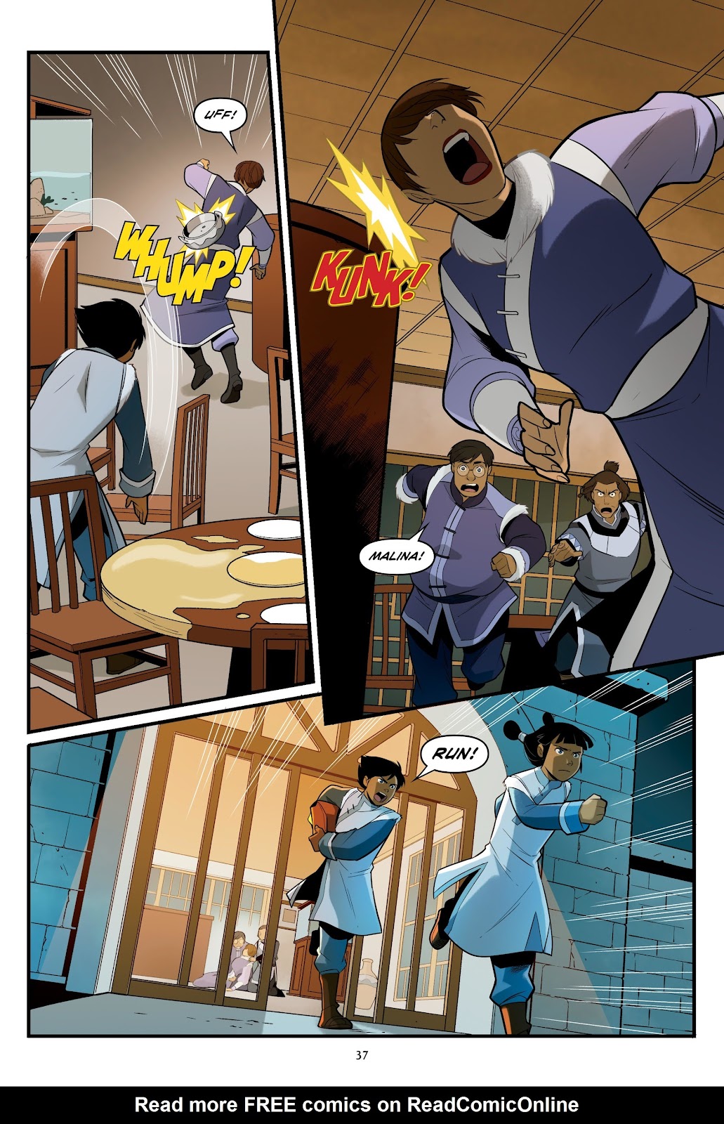 Avatar: The Last Airbender--North and South Omnibus issue TPB (Part 1) - Page 37
