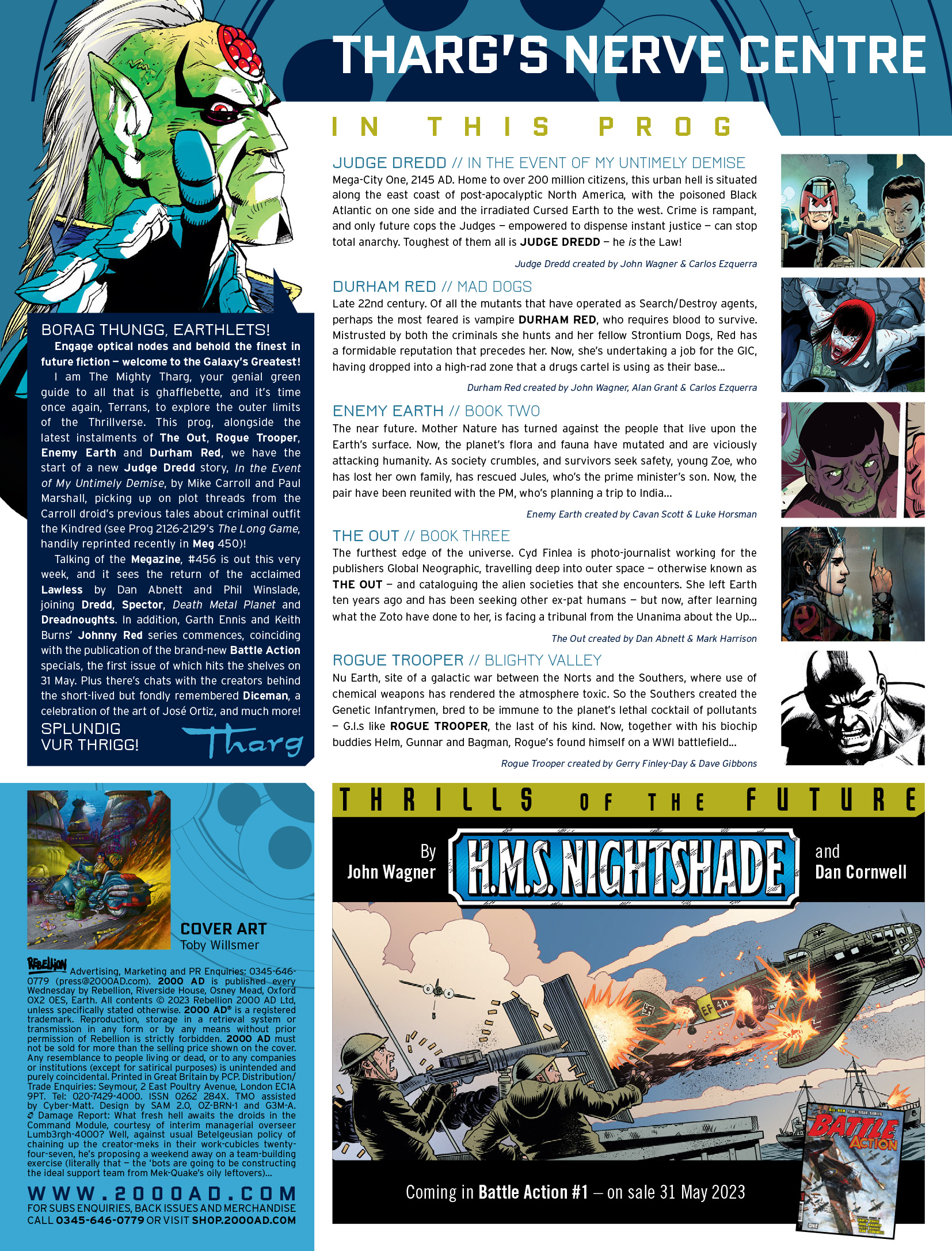 Read online 2000 AD comic -  Issue #2332 - 2