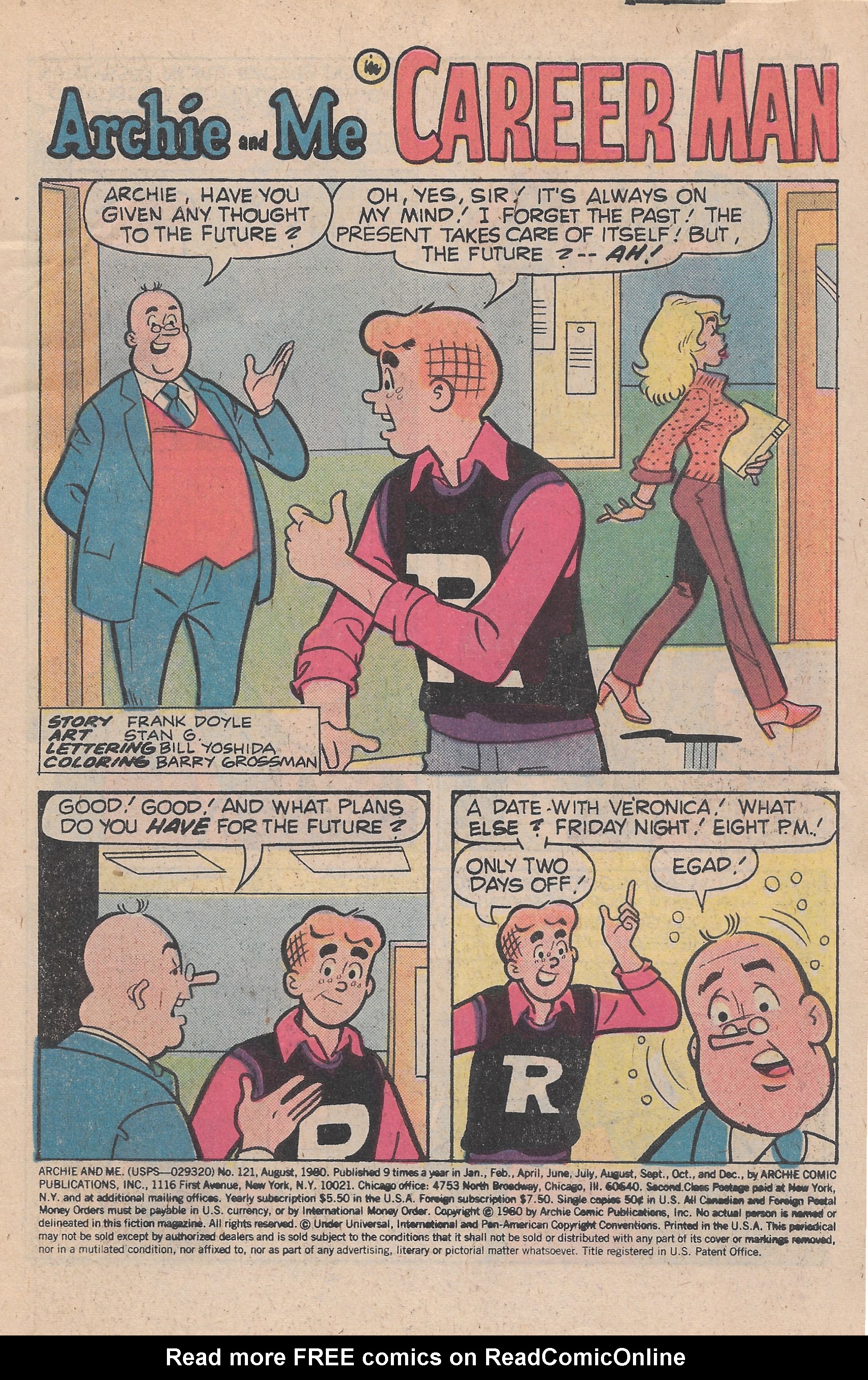 Read online Archie and Me comic -  Issue #121 - 3