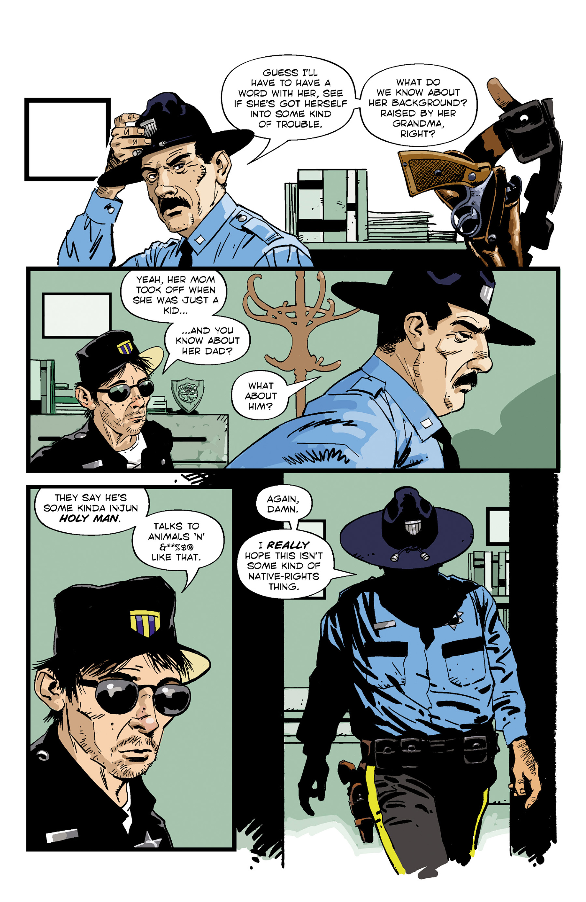 Read online Resident Alien: The Man With No Name comic -  Issue #1 - 13