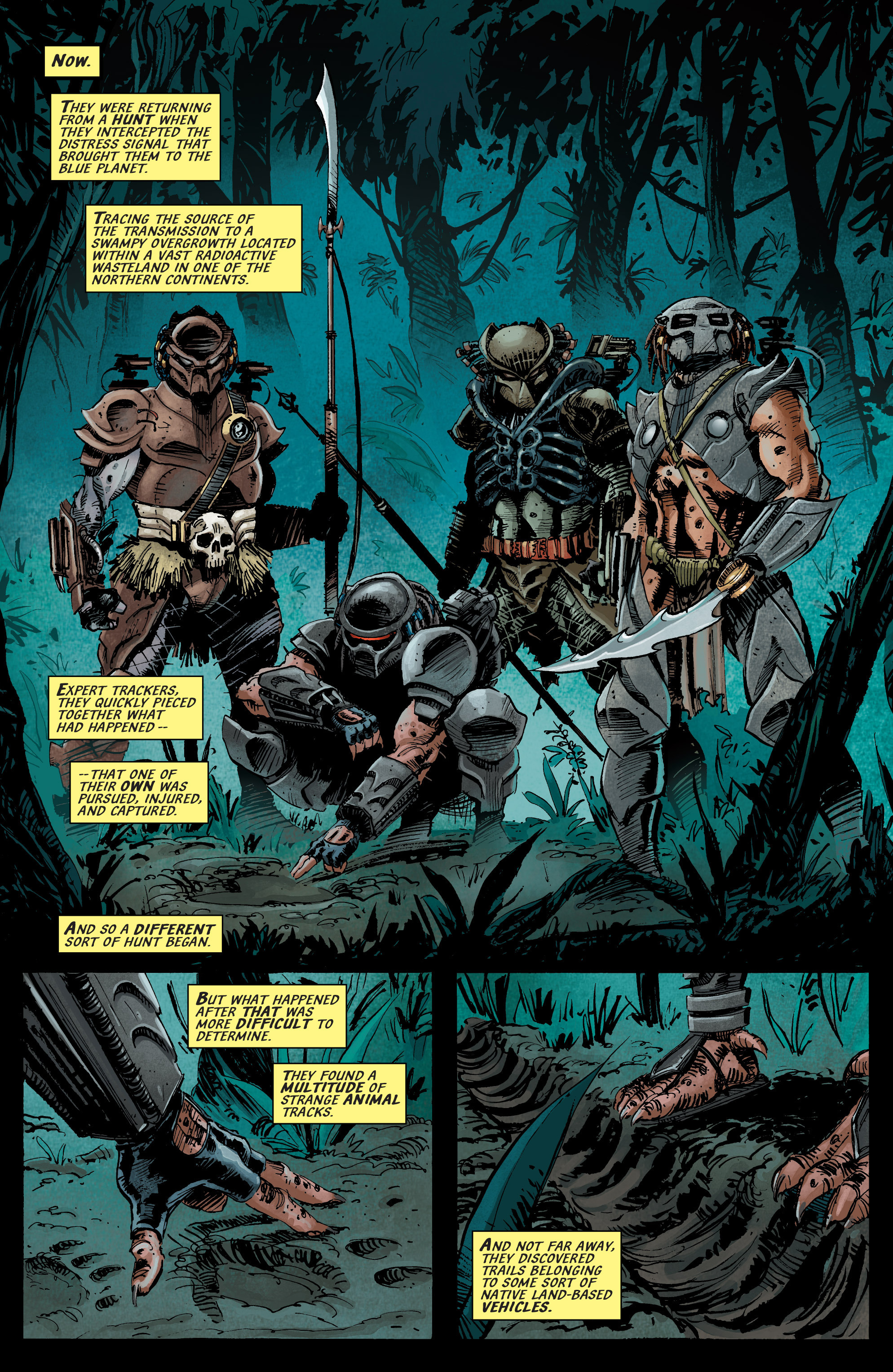 Read online Predator Vs. Judge Dredd Vs. Aliens comic -  Issue #2 - 6