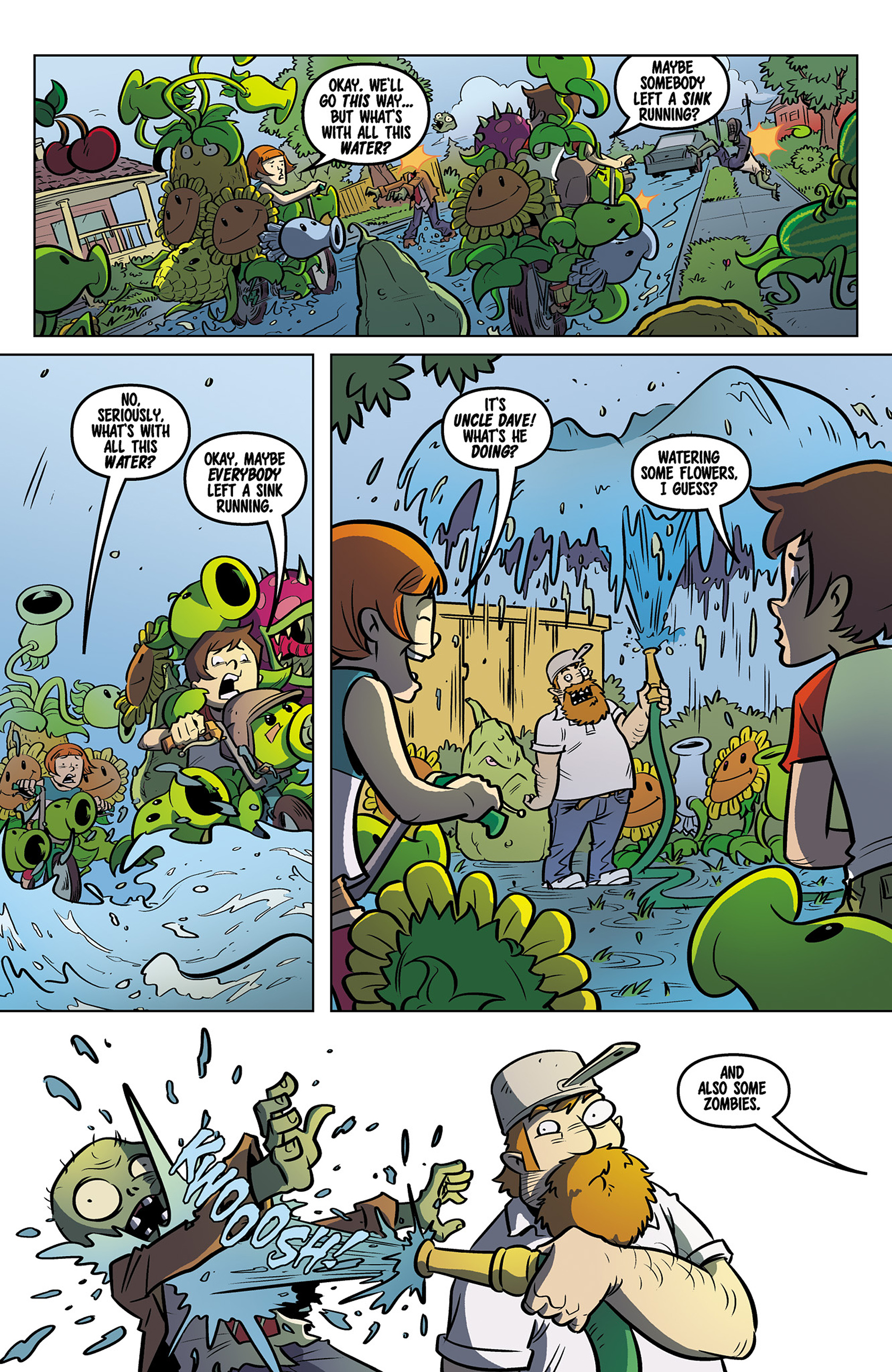 Read online Plants vs. Zombies: Lawnmageddon comic -  Issue #4 - 7