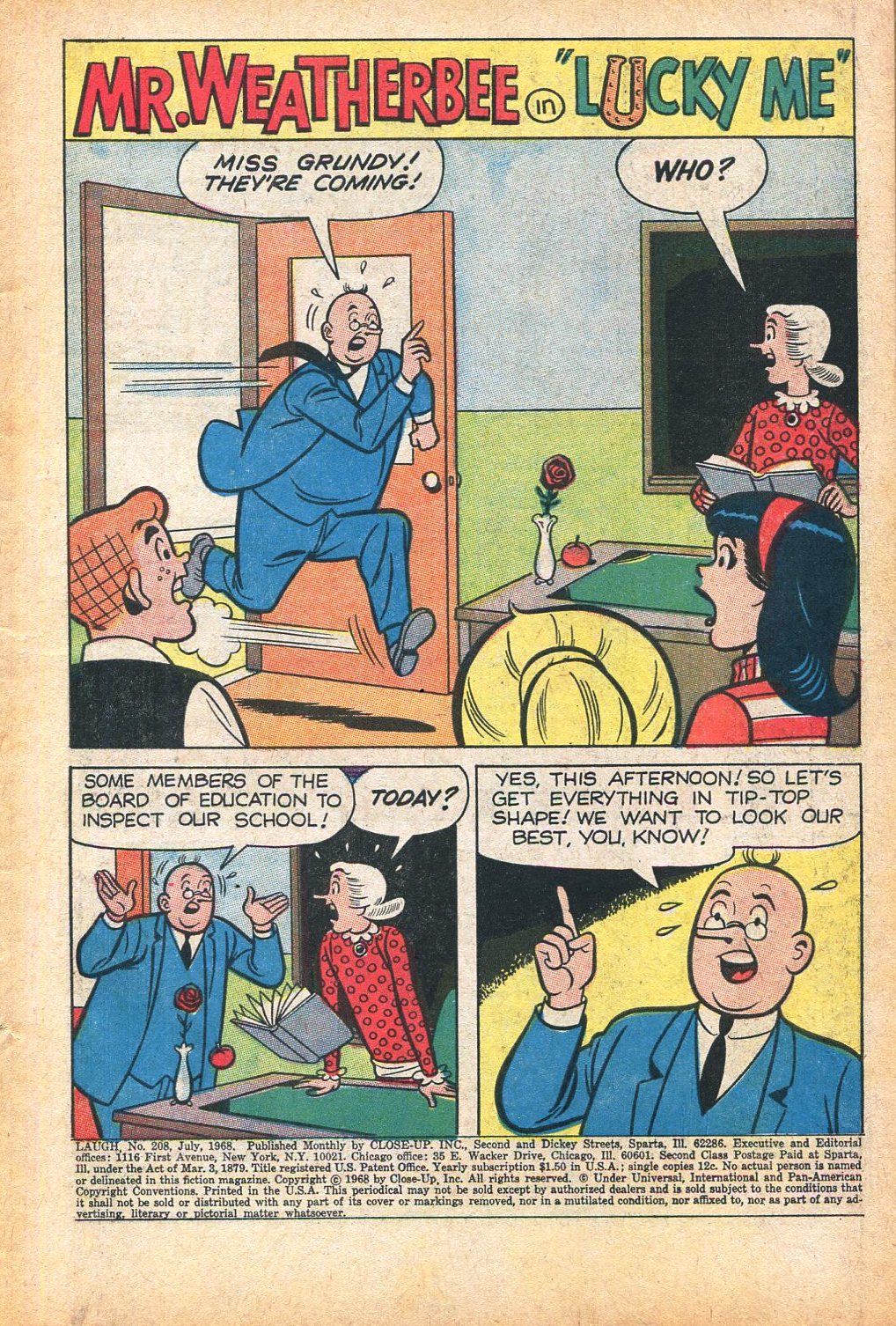Read online Laugh (Comics) comic -  Issue #208 - 3