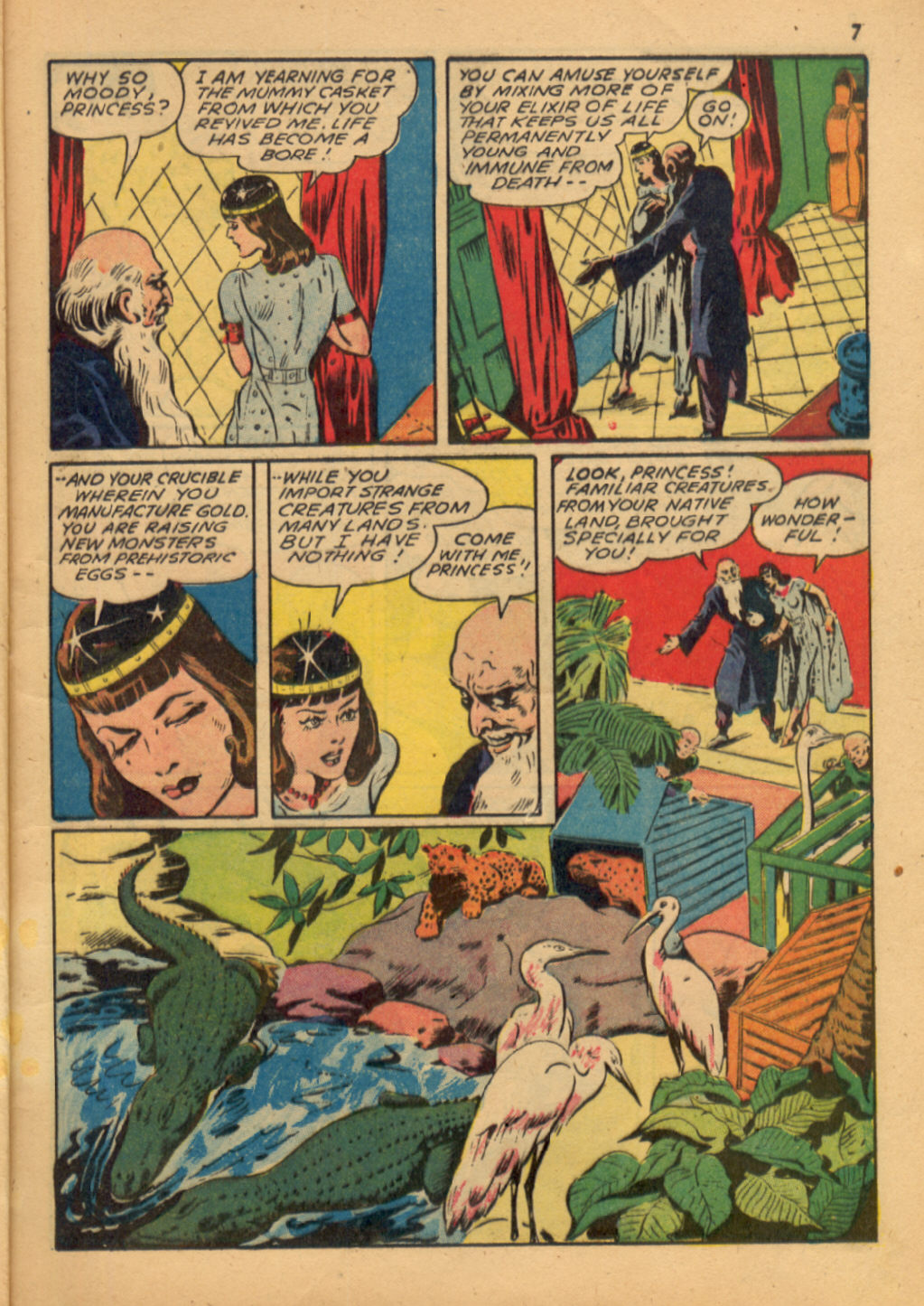 Read online Shadow Comics comic -  Issue #31 - 7