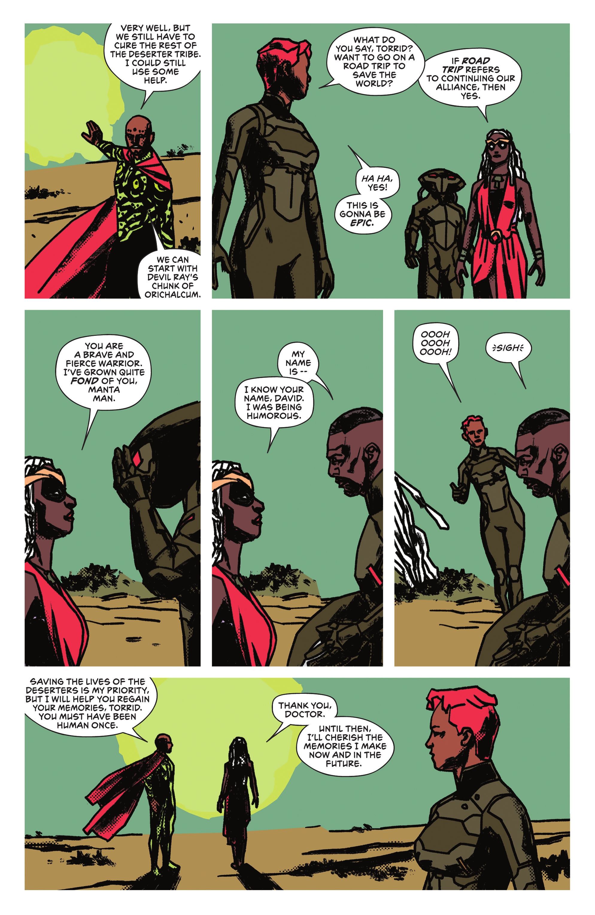 Read online Black Manta comic -  Issue #6 - 21