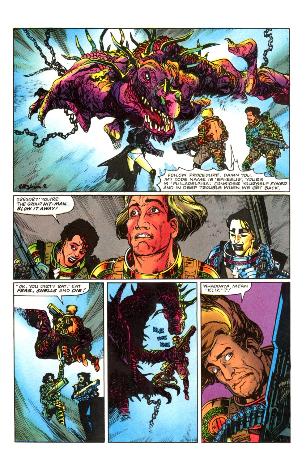 Read online Warheads comic -  Issue #1 - 21