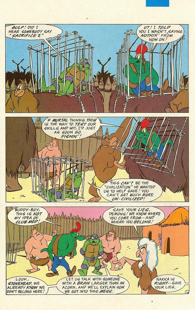 Read online Teenage Mutant Ninja Turtles Presents: Donatello and Leatherhead comic -  Issue #1 - 19