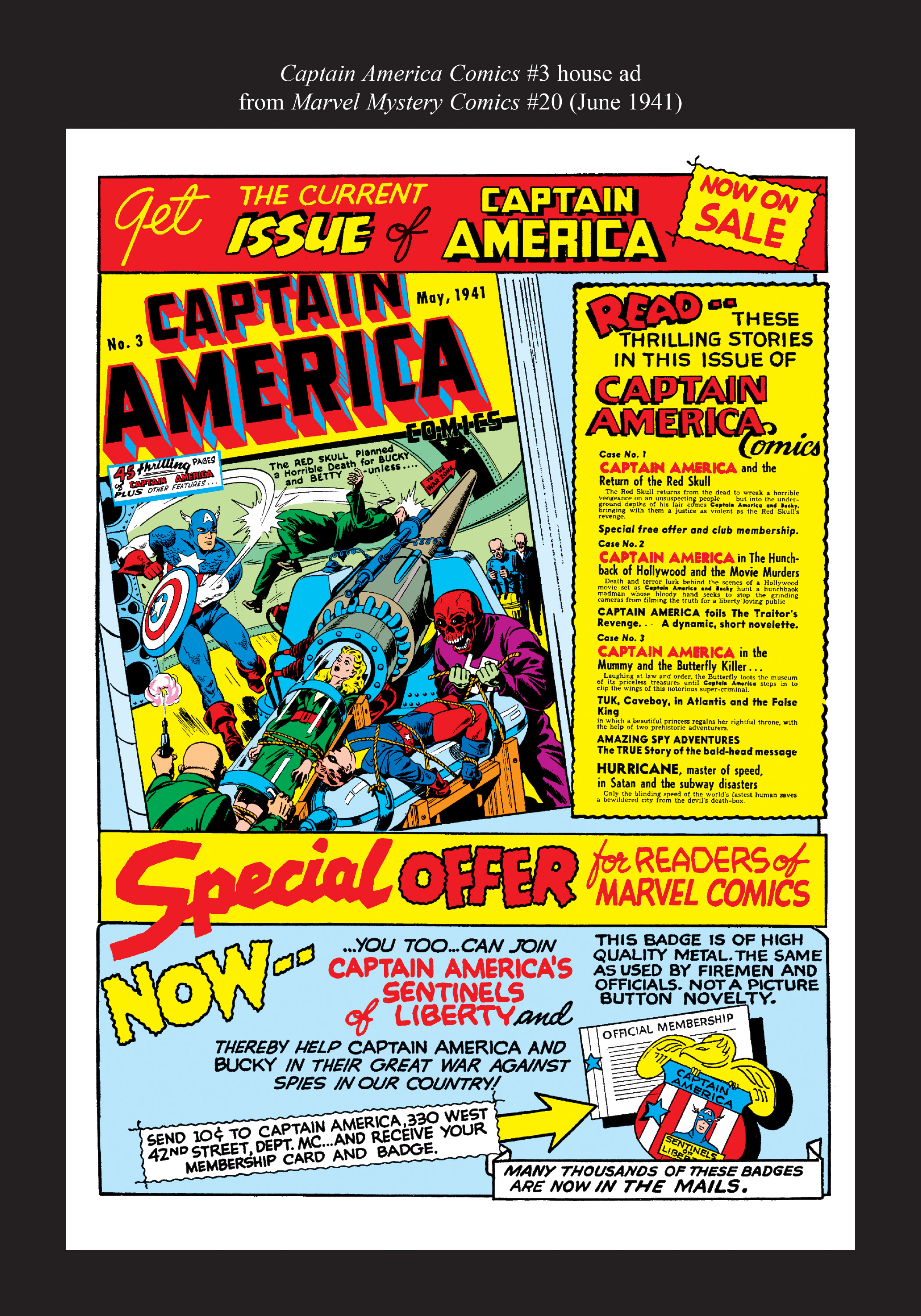 Read online Marvel Masterworks: Golden Age Captain America comic -  Issue # TPB 1 (Part 3) - 85