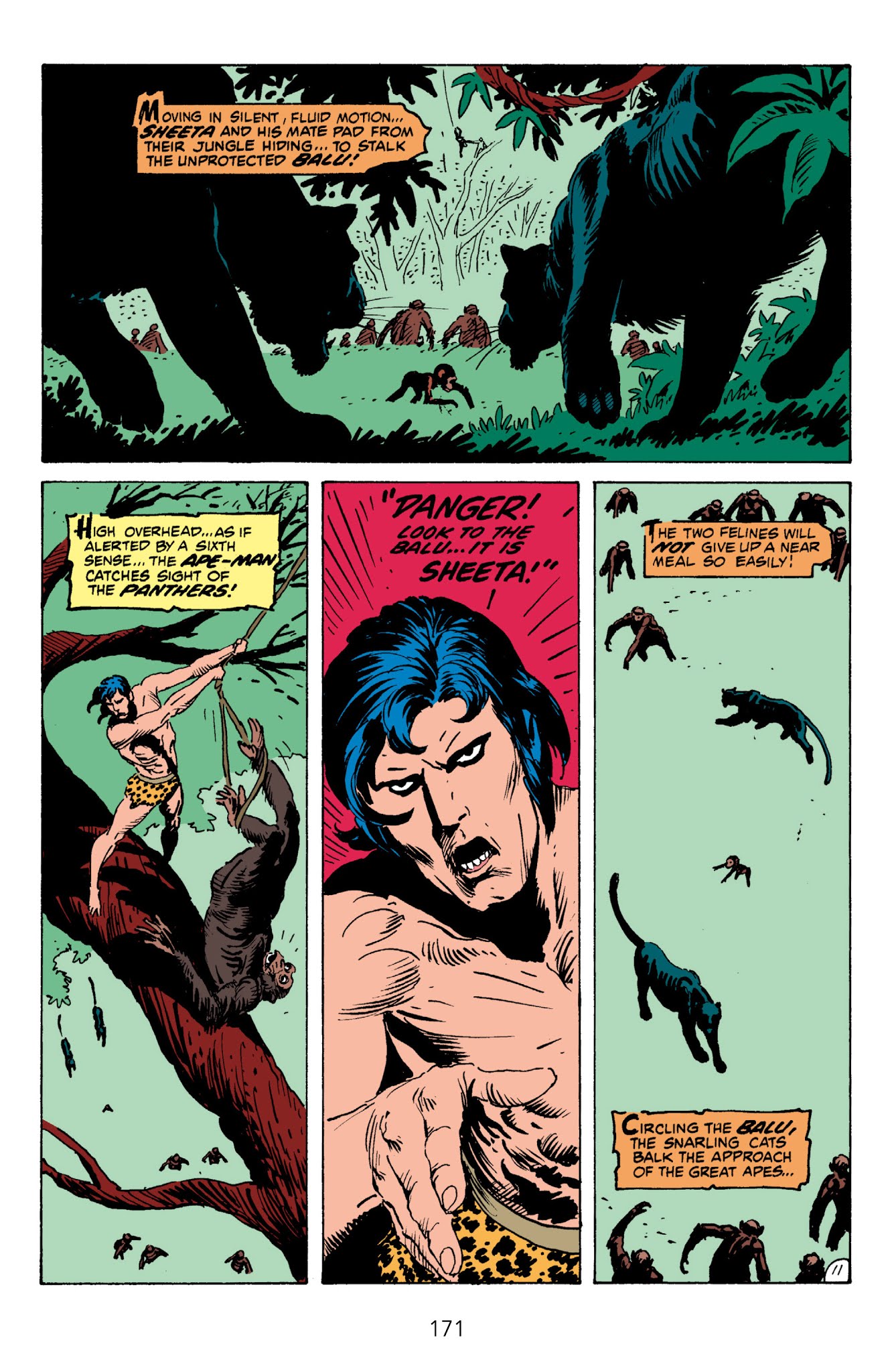Read online Edgar Rice Burroughs' Tarzan The Joe Kubert Years comic -  Issue # TPB 1 (Part 2) - 72