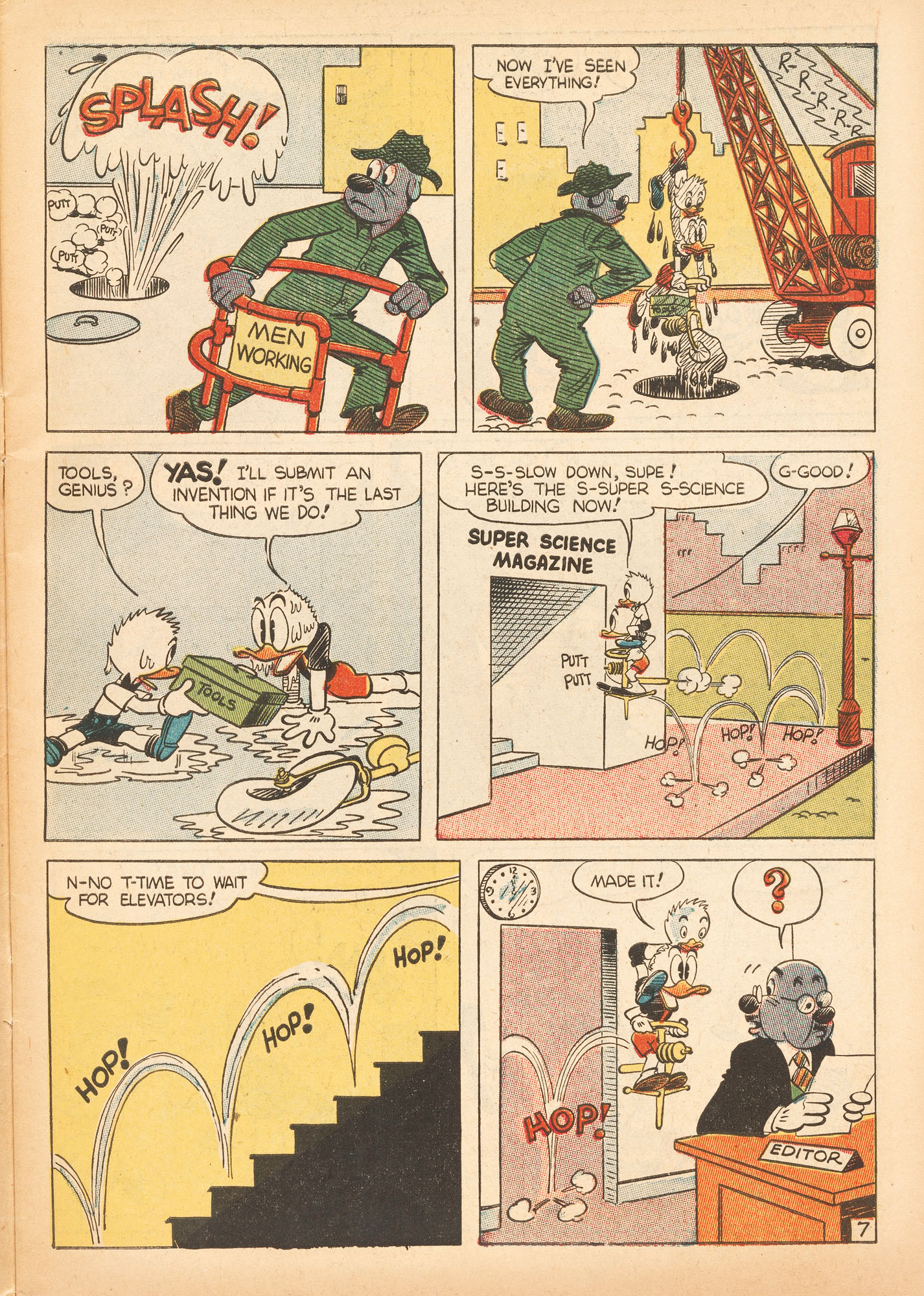 Read online Super Duck Comics comic -  Issue #15 - 9