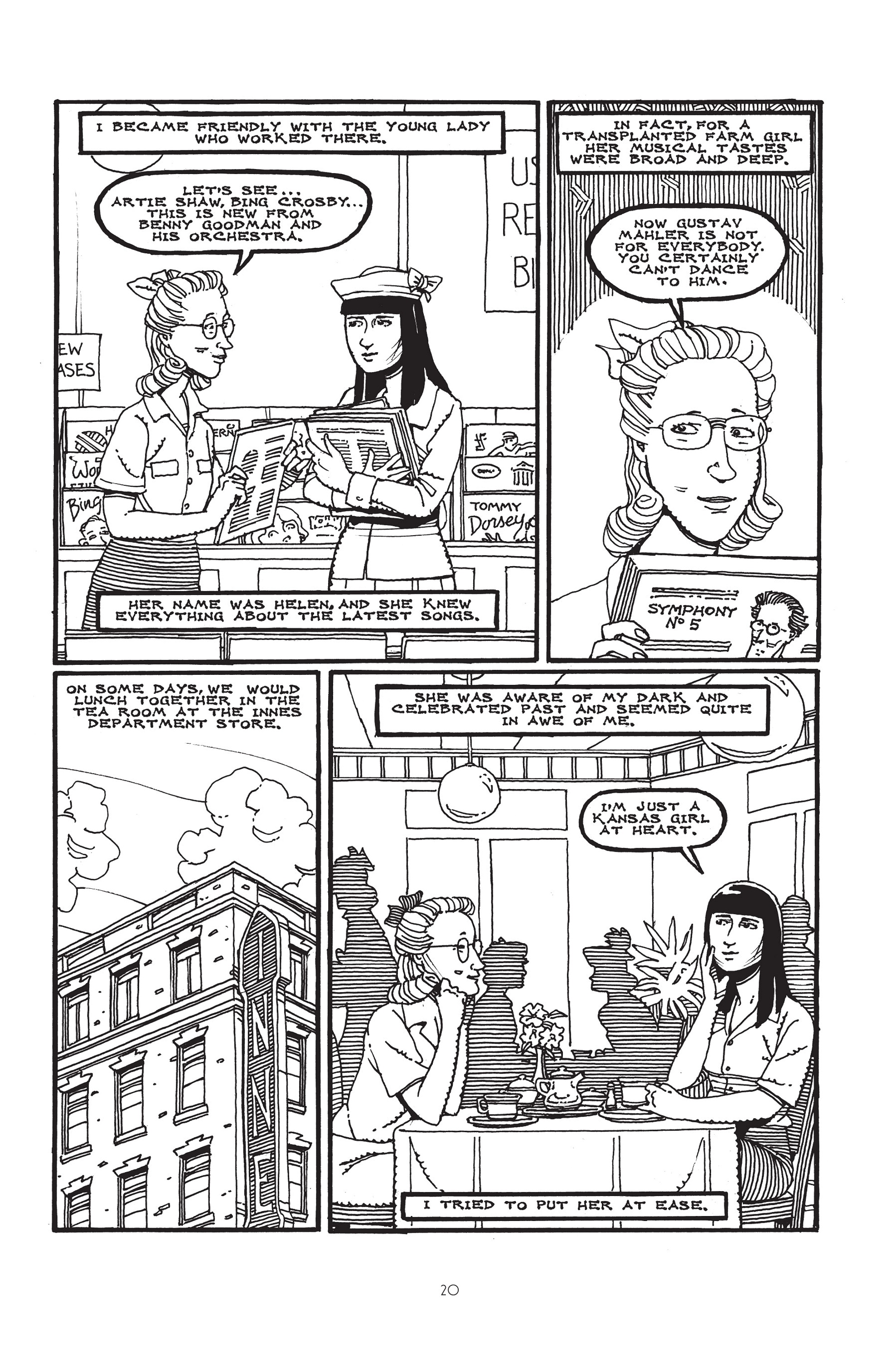 Read online Louise Brooks: Detective comic -  Issue # TPB - 21
