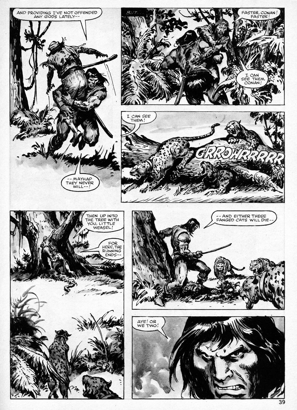 Read online The Savage Sword Of Conan comic -  Issue #77 - 39