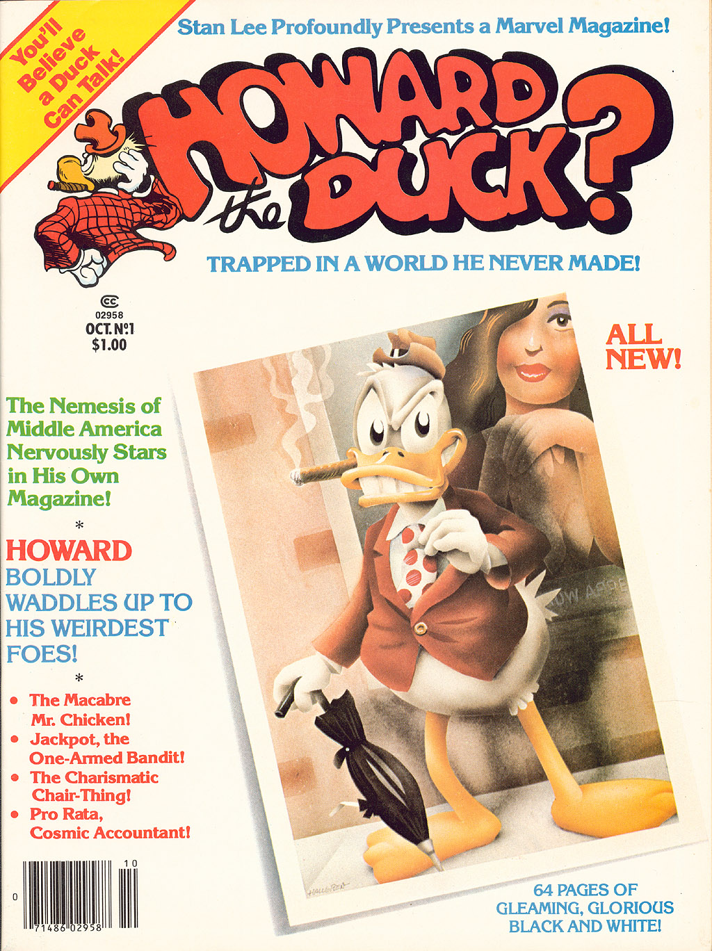 Read online Howard the Duck (1979) comic -  Issue #1 - 1