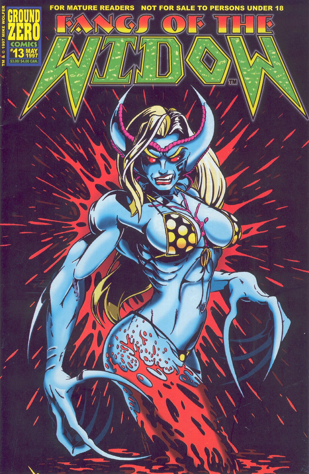 Read online Fangs of the Widow comic -  Issue #13 - 1