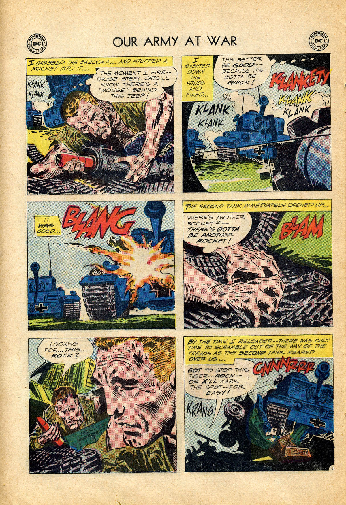Read online Our Army at War (1952) comic -  Issue #96 - 16