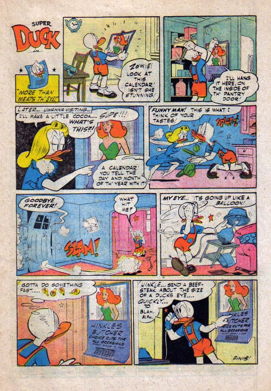Read online Super Duck Comics comic -  Issue #64 - 13