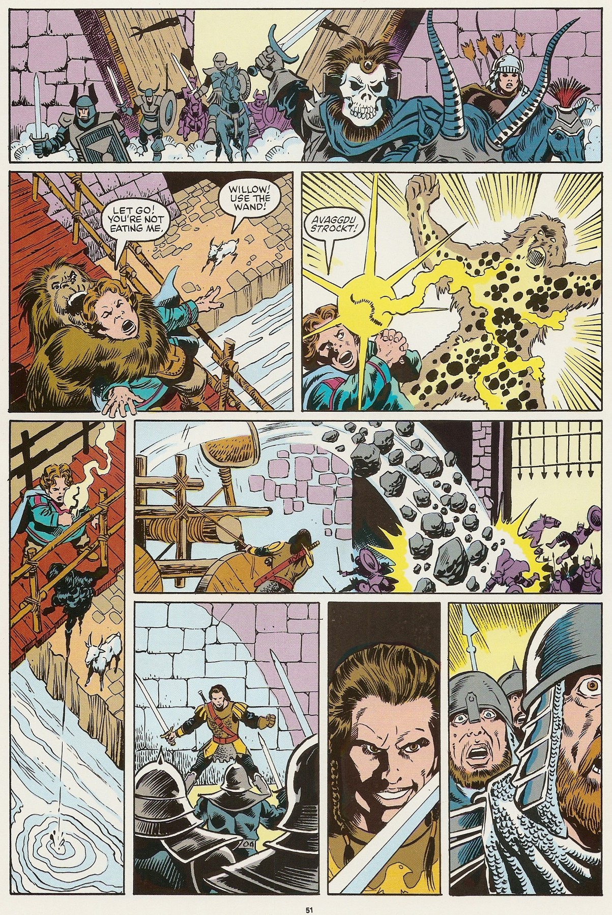 Read online Marvel Graphic Novel comic -  Issue #36 - Willow - 55