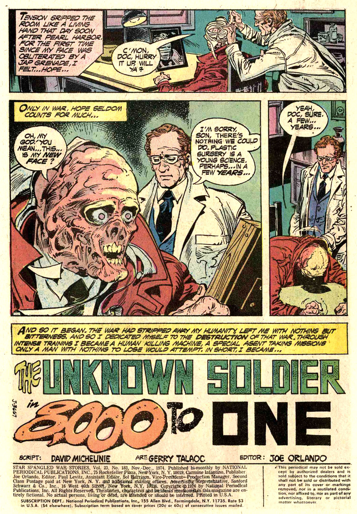 Read online Star Spangled War Stories (1952) comic -  Issue #183 - 3