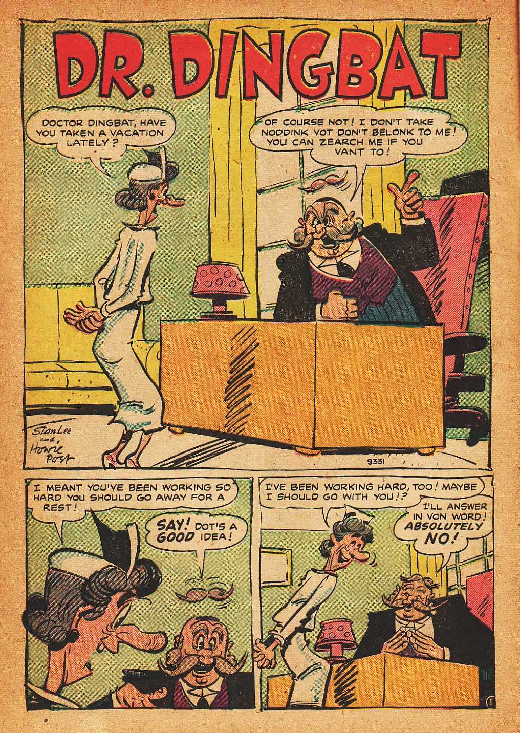 Read online Nellie The Nurse (1945) comic -  Issue #32 - 10