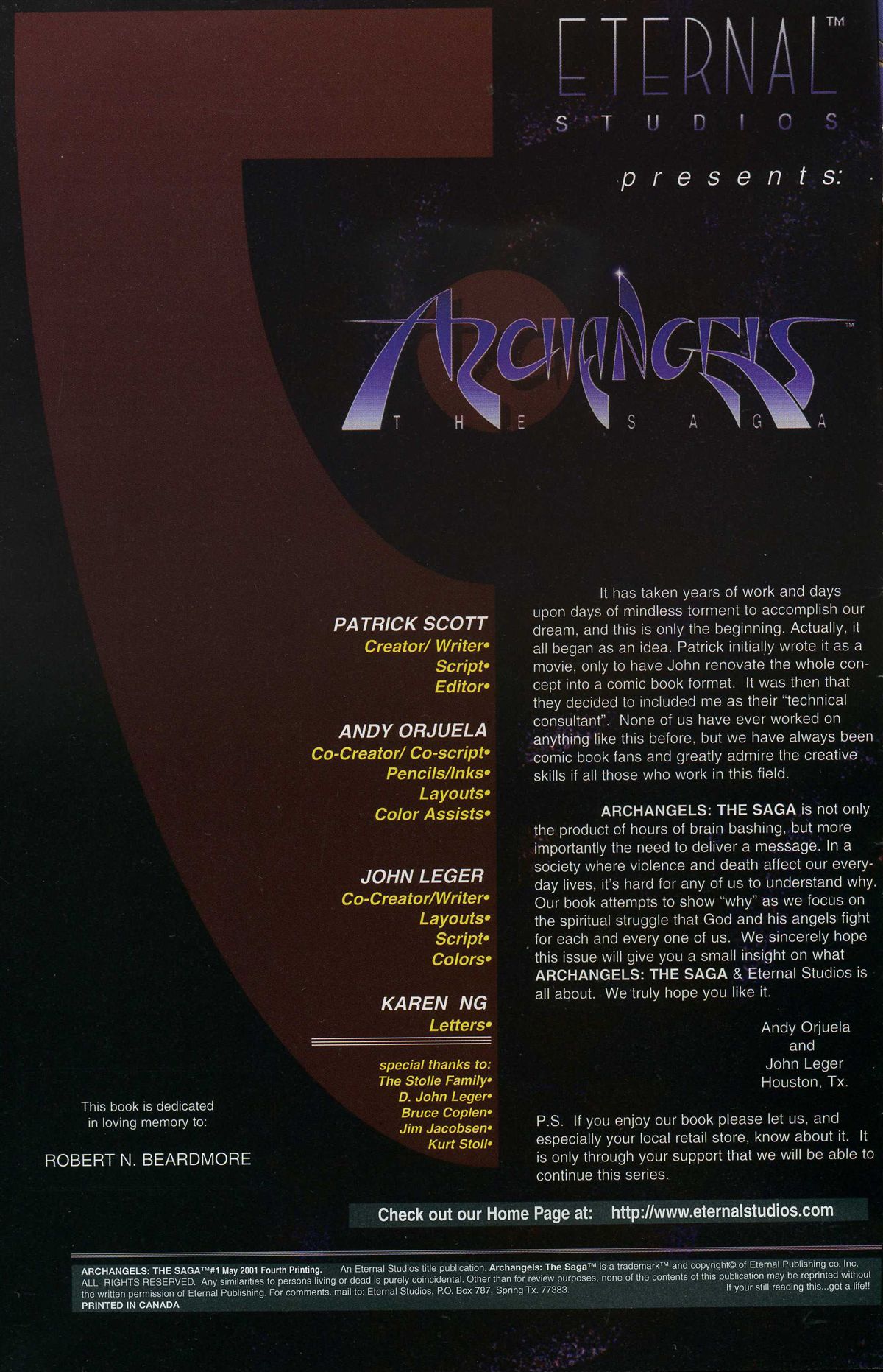 Read online ArchAngels: The Saga comic -  Issue #1 - 3