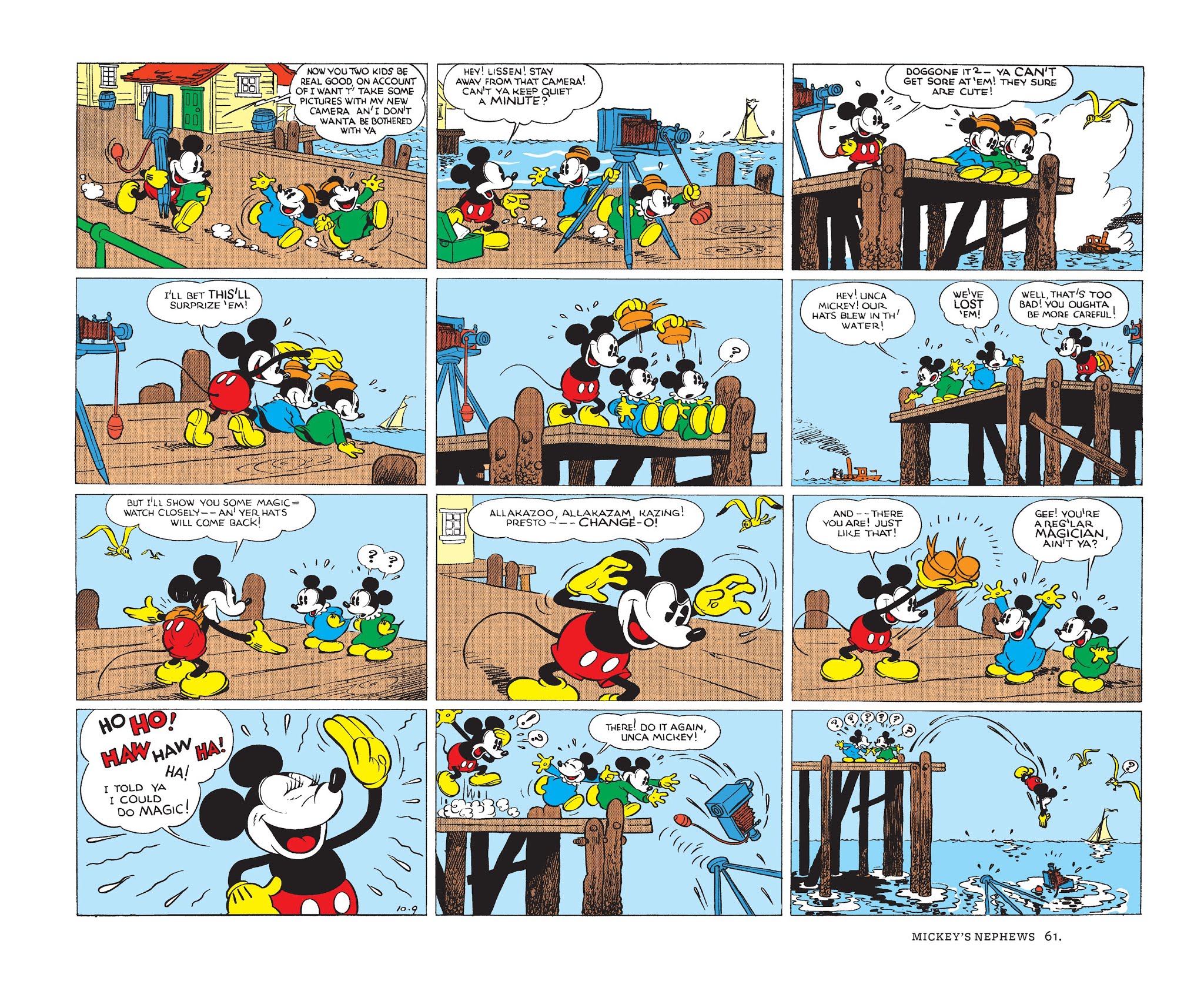 Read online Walt Disney's Mickey Mouse Color Sundays comic -  Issue # TPB 1 (Part 1) - 61