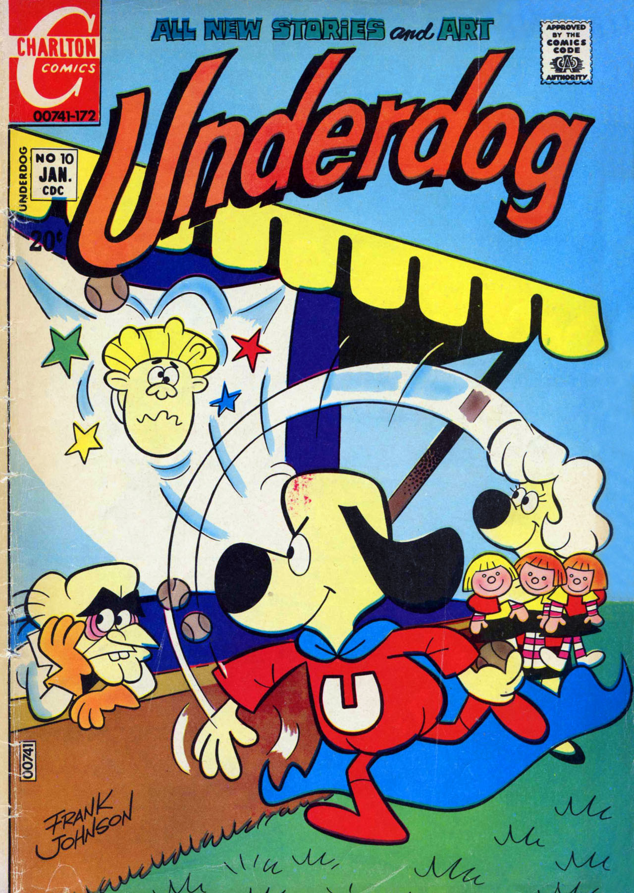 Read online Underdog (1970) comic -  Issue #10 - 1