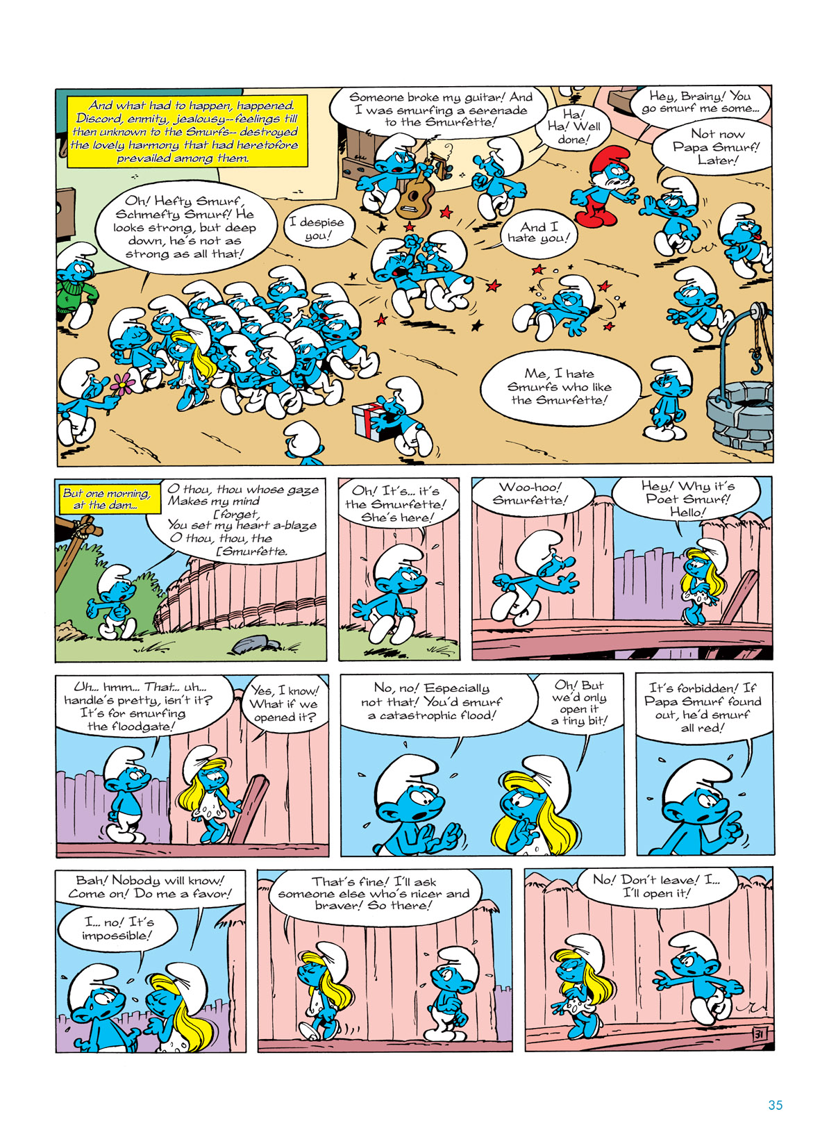Read online The Smurfs comic -  Issue #4 - 35