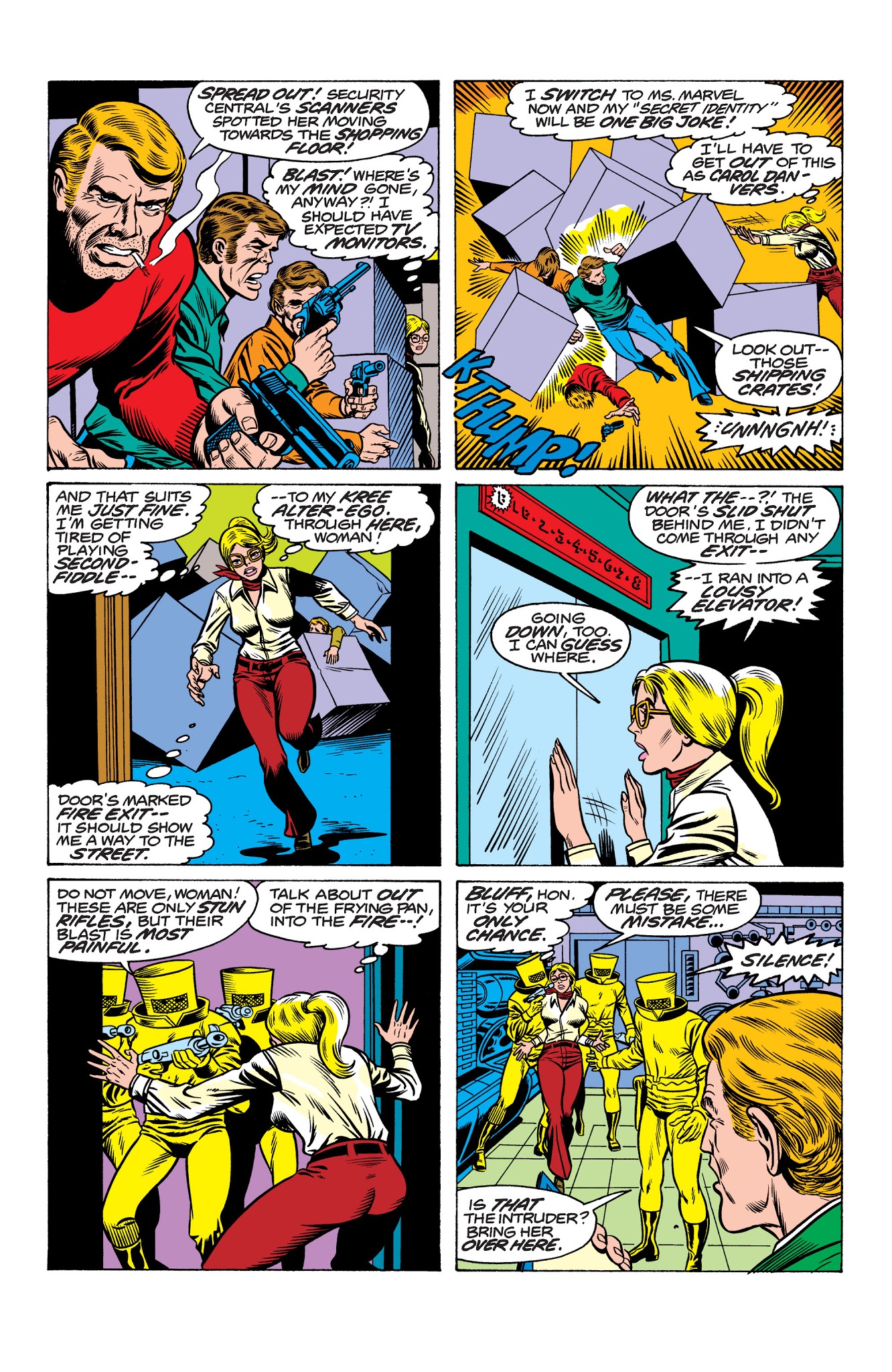 Read online Marvel Masterworks: Ms. Marvel comic -  Issue # TPB 1 - 167