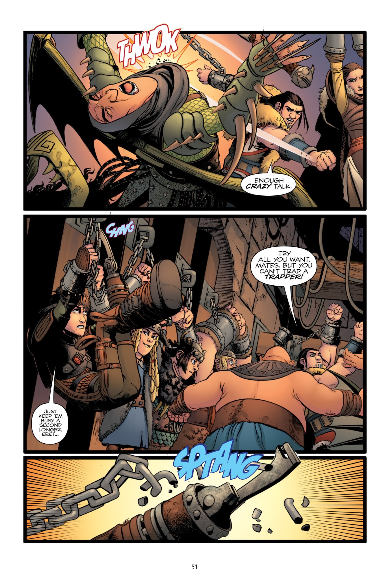 Read online How To Train Your Dragon: The Serpent's Heir comic -  Issue # TPB - 52