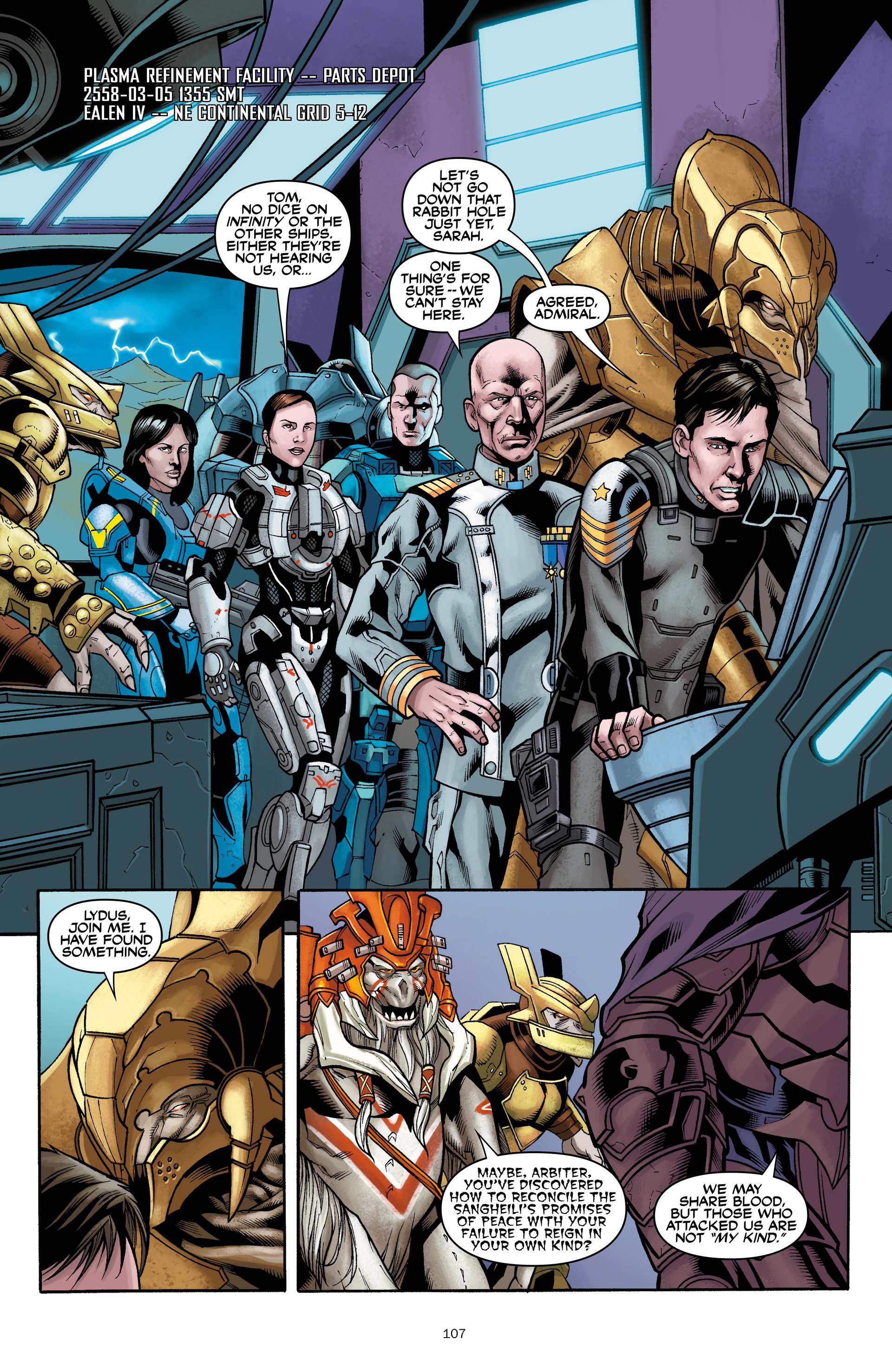 Read online Halo: Initiation and Escalation comic -  Issue # TPB (Part 2) - 7