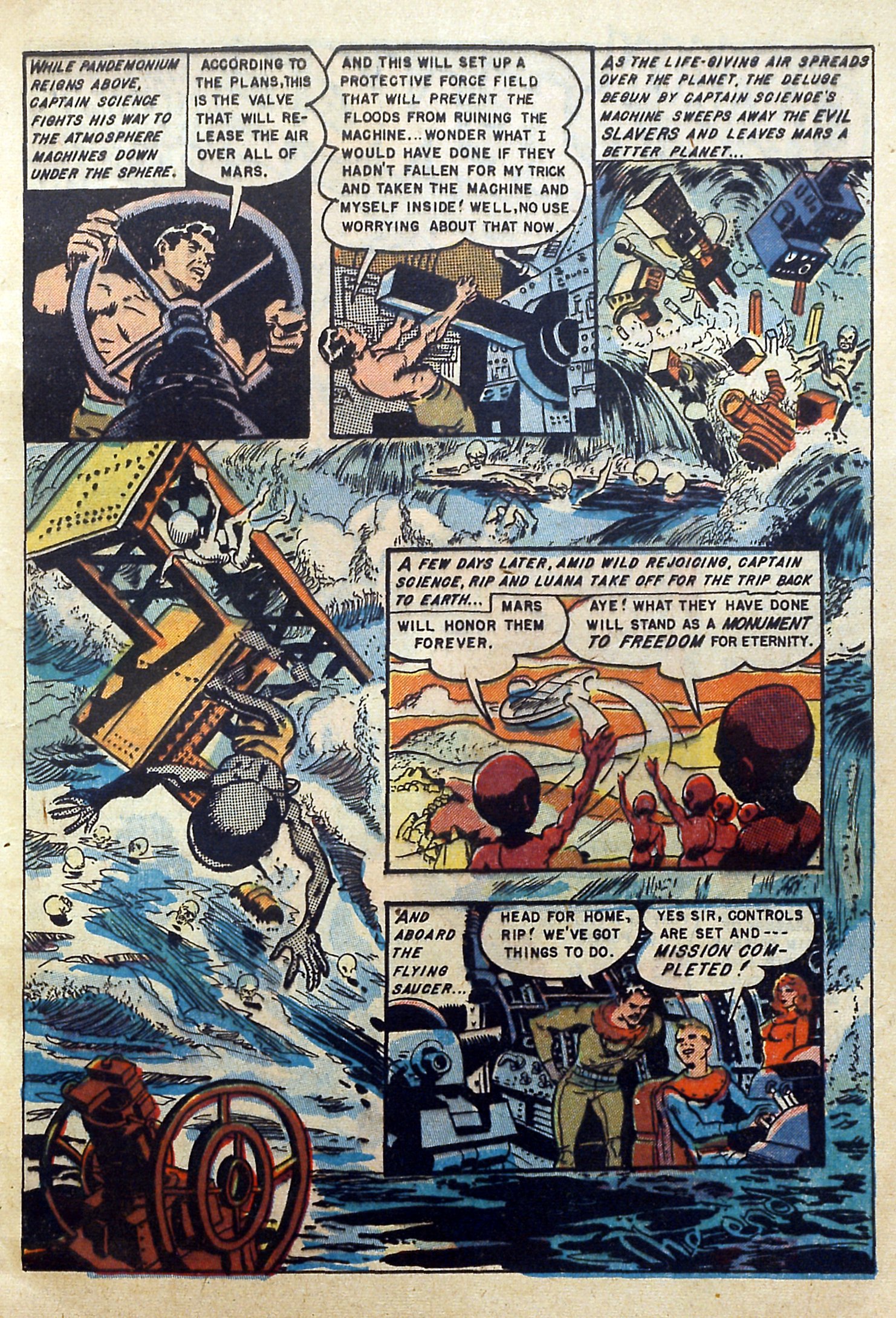 Read online Captain Science comic -  Issue #4 - 9