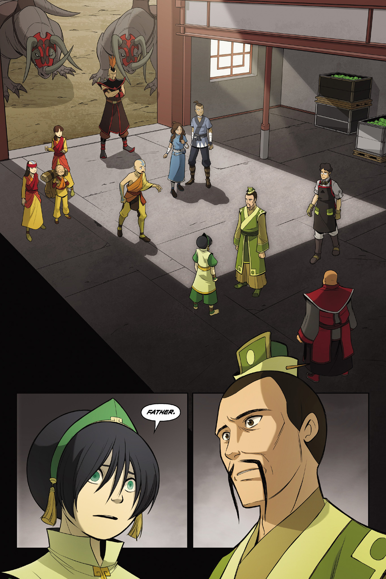 Read online Nickelodeon Avatar: The Last Airbender - The Rift comic -  Issue # Part 2 - 6