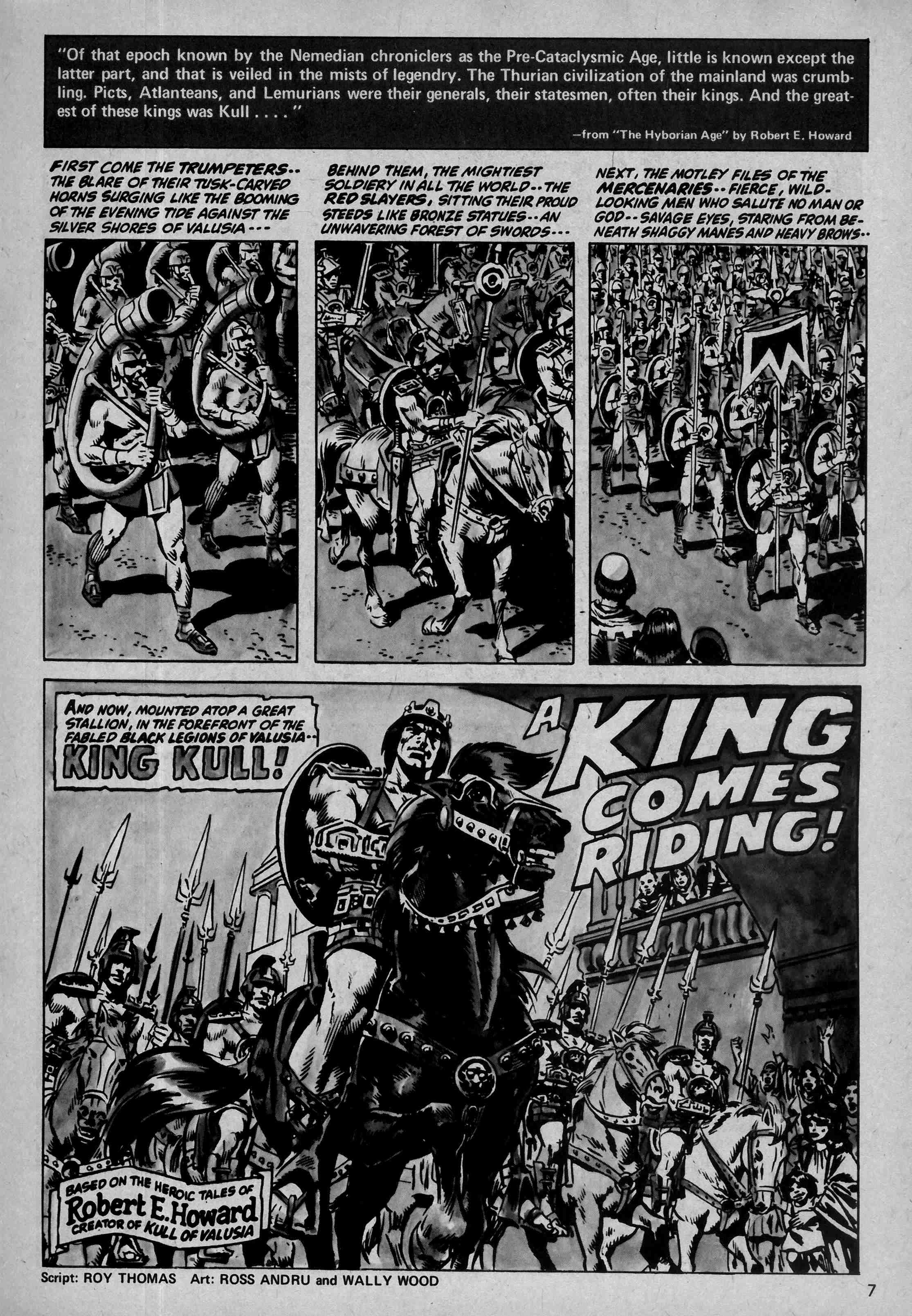 Read online Kull and the Barbarians comic -  Issue #1 - 7