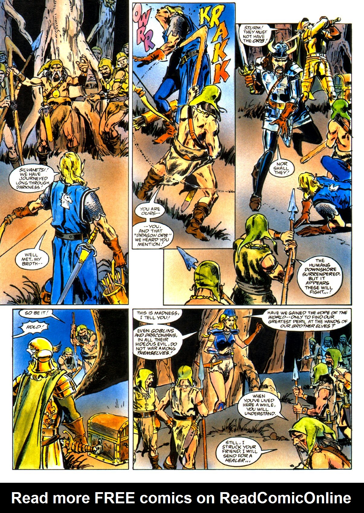 Read online Dragonlance Saga comic -  Issue #4 - 20