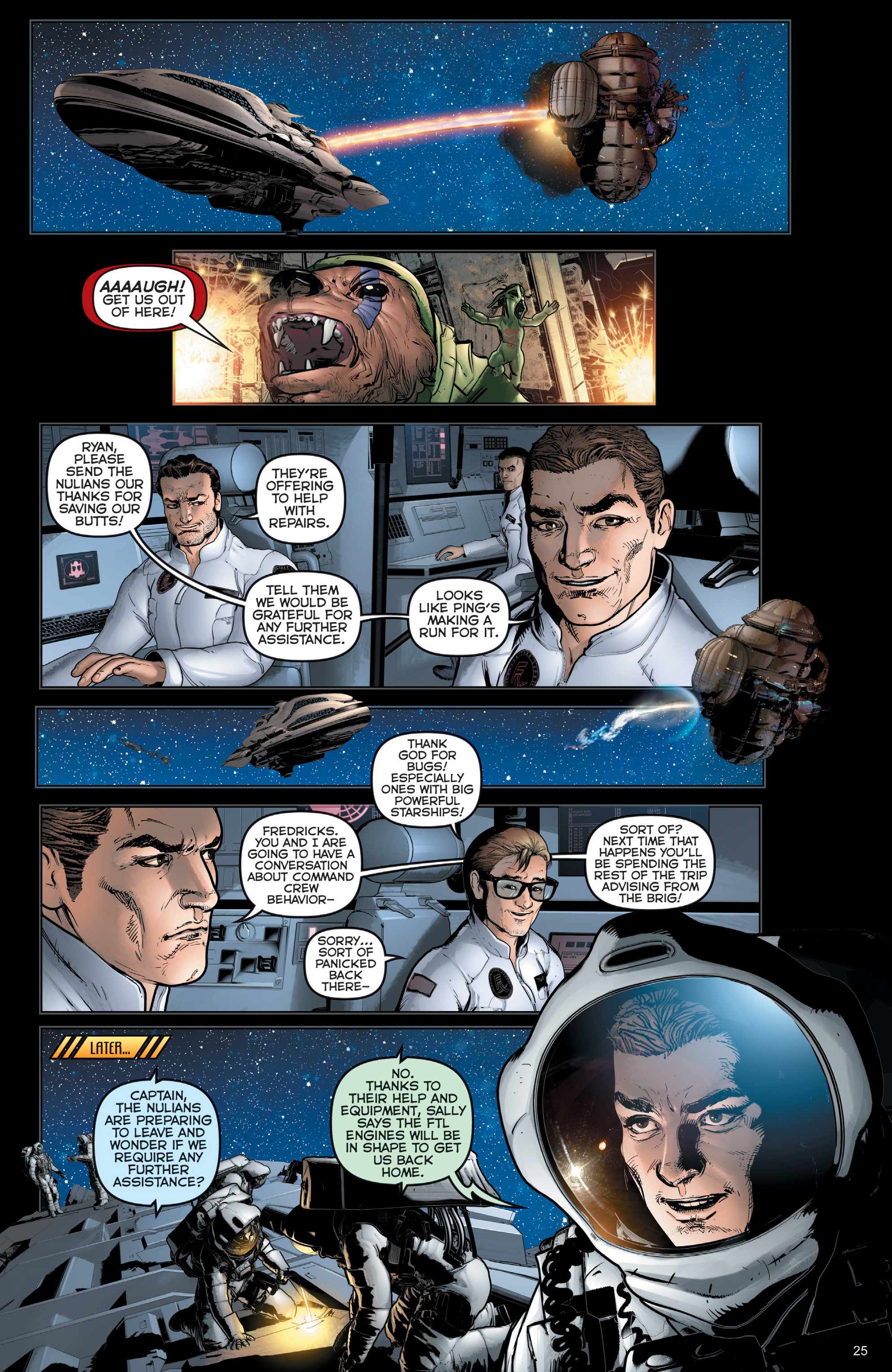 Read online Faster than Light comic -  Issue #5 - 27