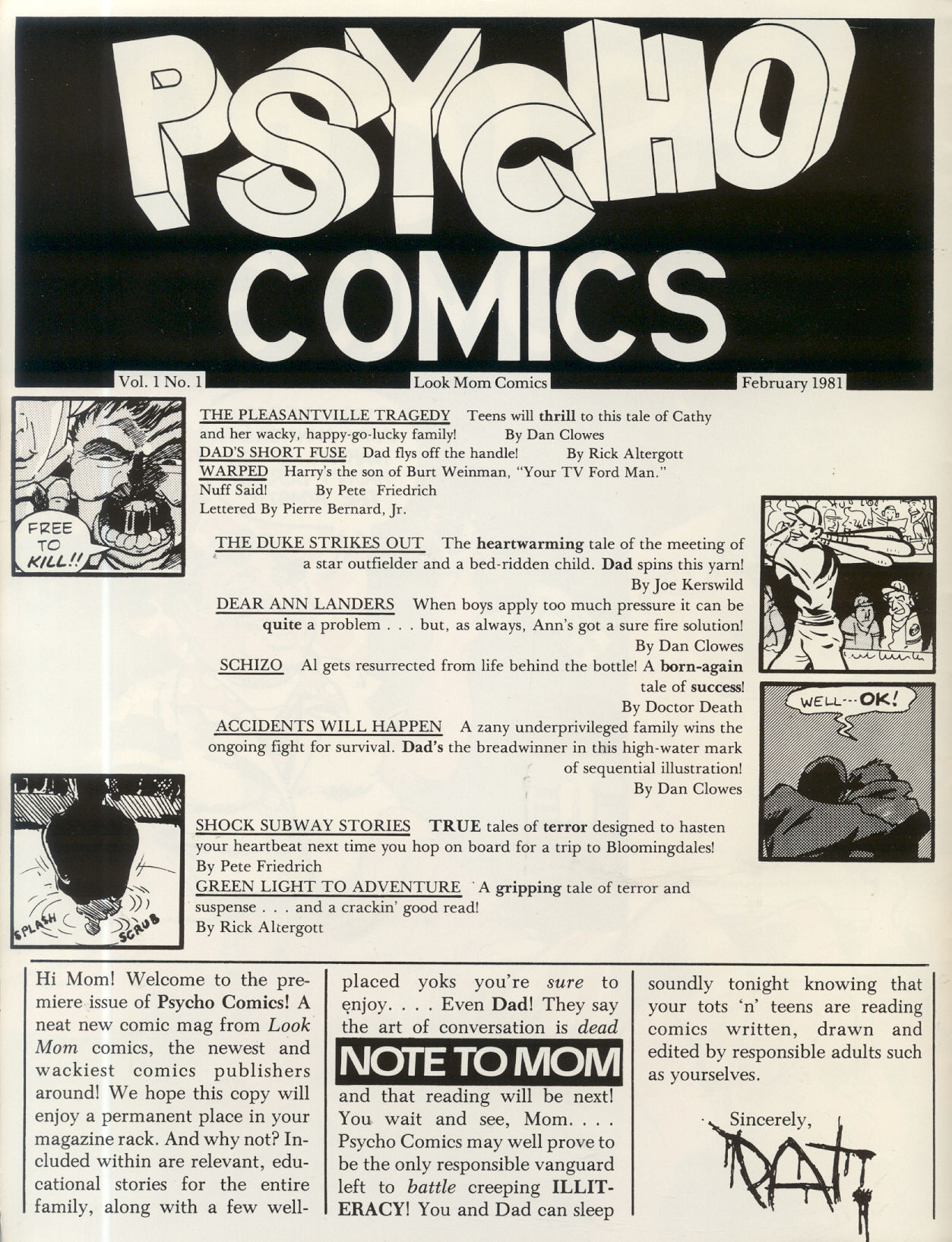 Read online Psycho Comics comic -  Issue #1 - 3