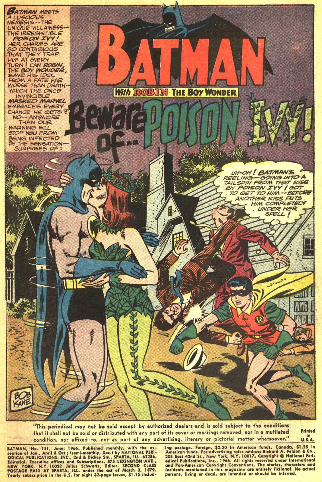 Batman (1940) issue 181 - Page 2