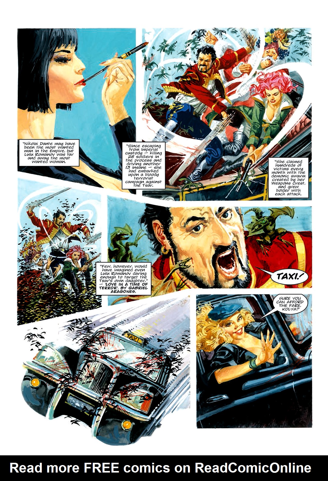 Read online Nikolai Dante comic -  Issue # TPB 7 - 13