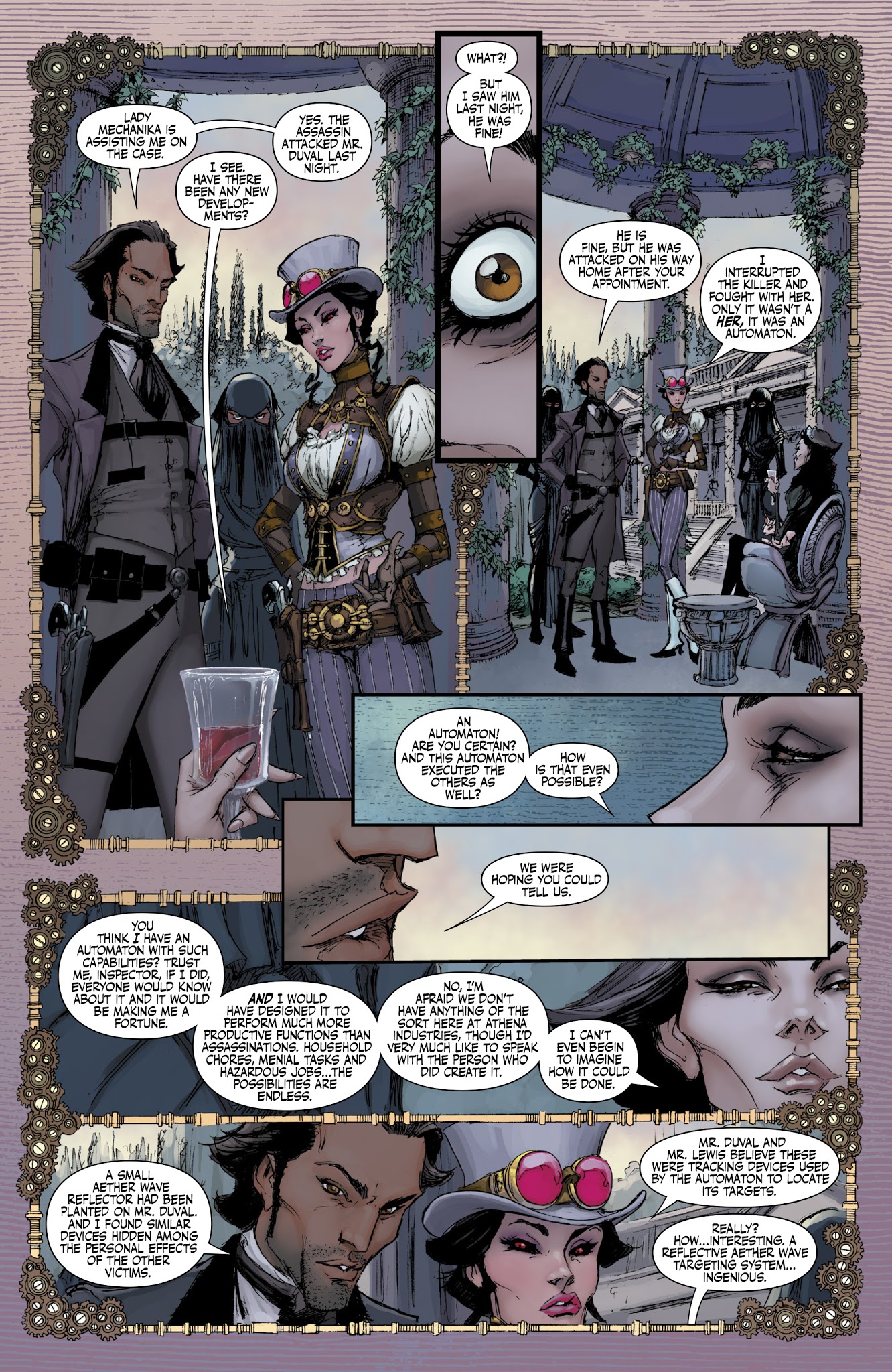 Read online Lady Mechanika: The Clockwork Assassin comic -  Issue #3 - 10