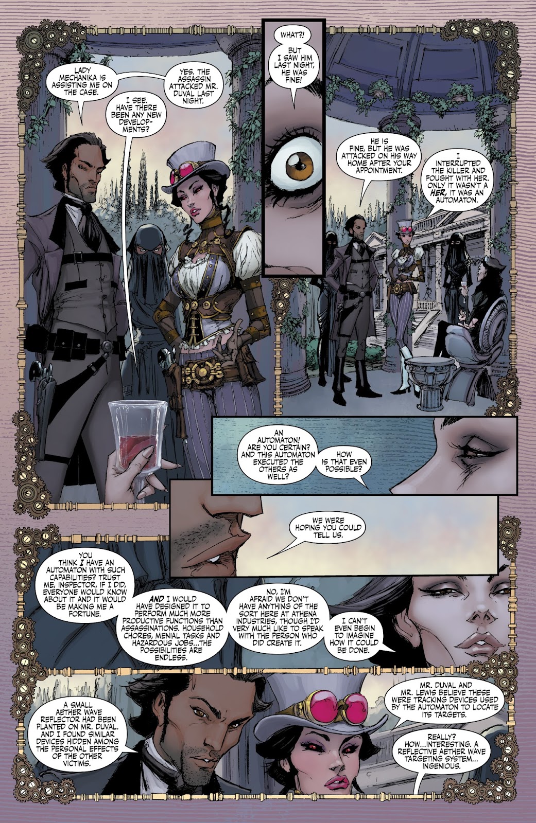 Lady Mechanika: The Clockwork Assassin issue 3 - Page 10