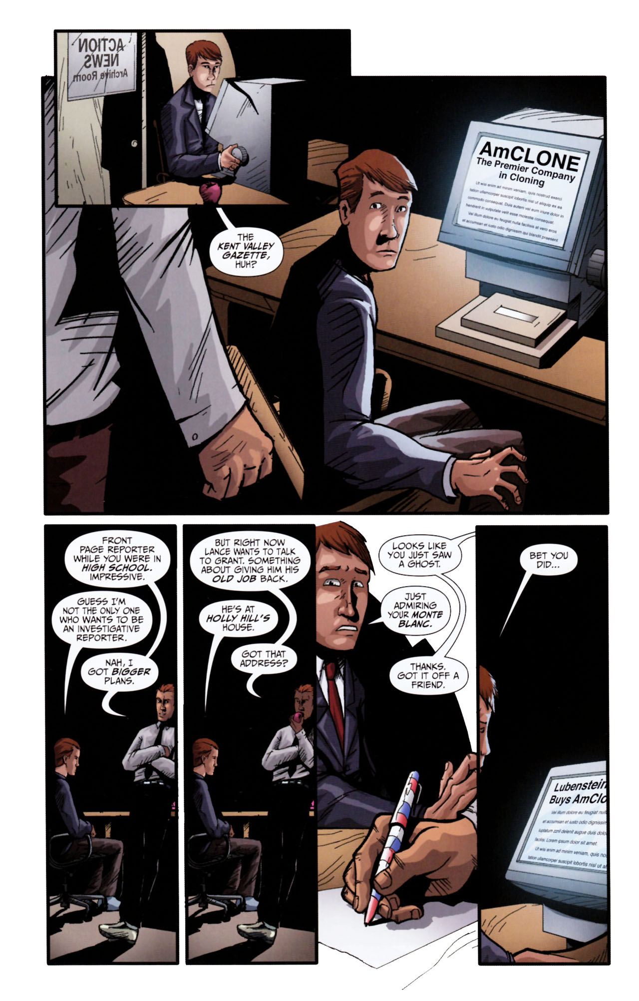 Read online Caped comic -  Issue #4 - 5