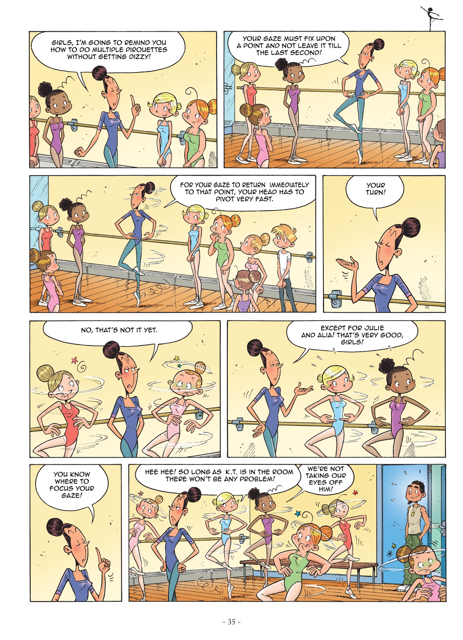 Read online Dance Class comic -  Issue # TPB 1 - 37