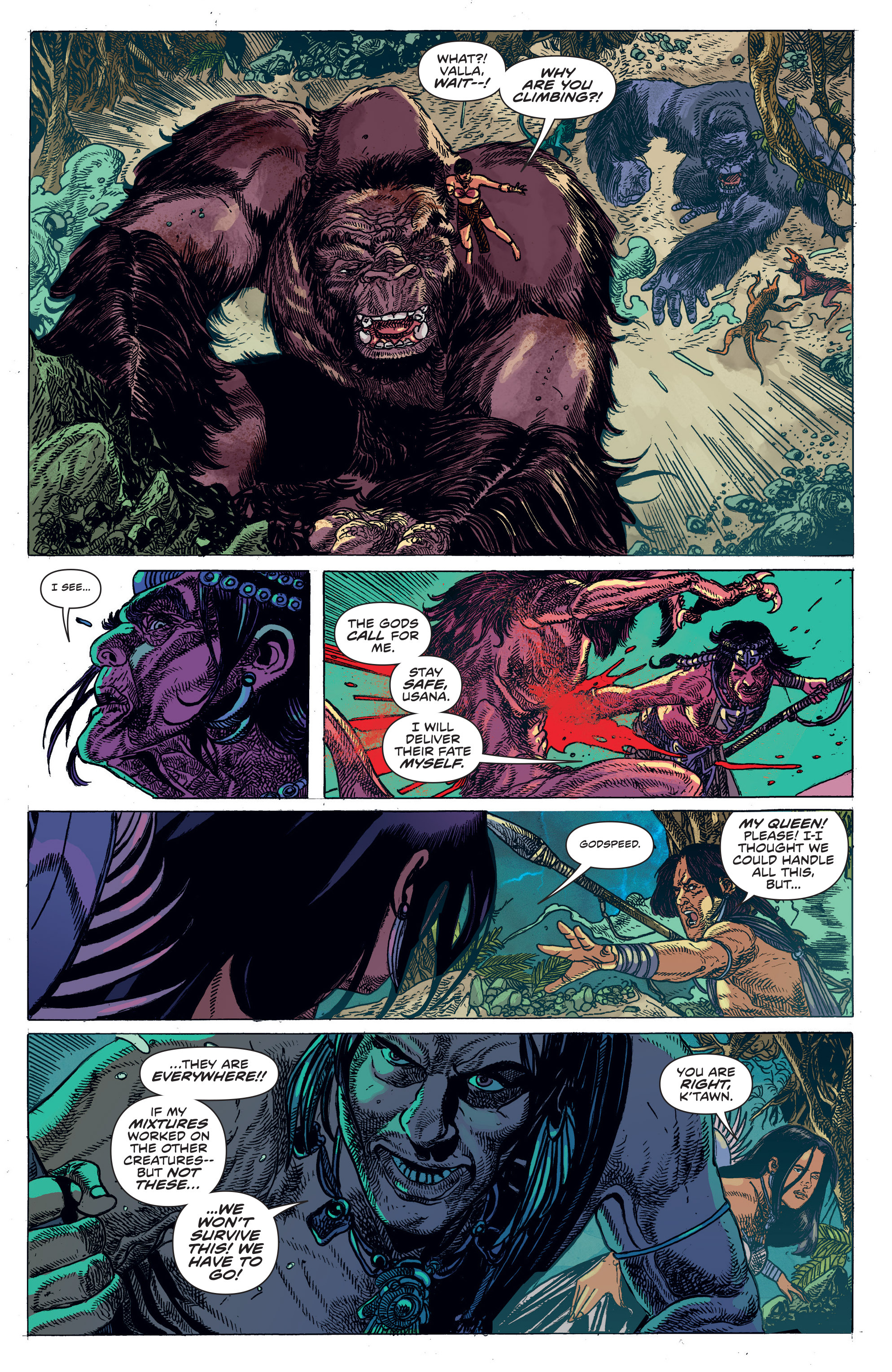 Read online Kong Of Skull Island comic -  Issue #6 - 10